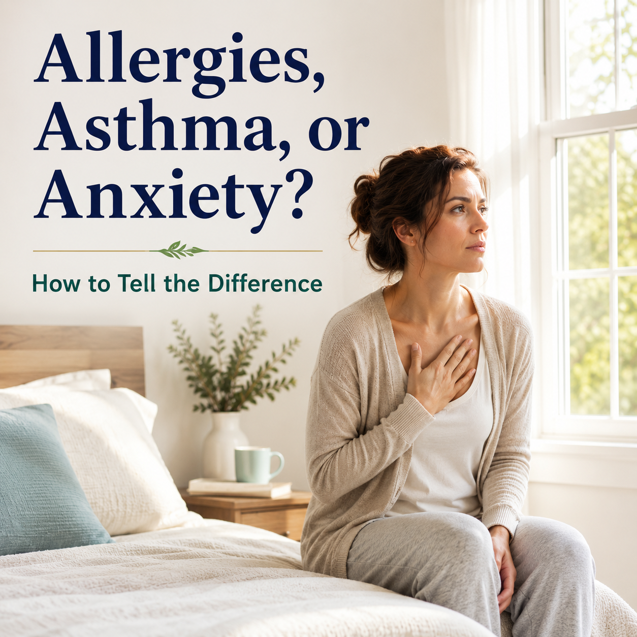 Allergies, Asthma, or Anxiety: How to Tell the Difference?