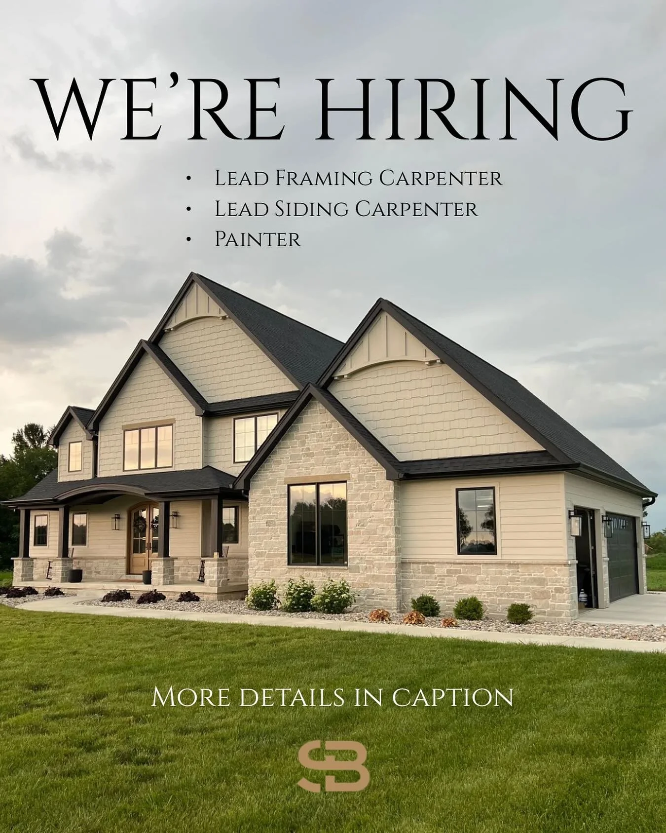 We&rsquo;re Hiring &ndash; Join a Team That Values Craftsmanship

Due to continued growth and the trust of our exceptional clients, Schneider Builders Inc. is seeking experienced professionals to join our team. We are currently hiring for the followi