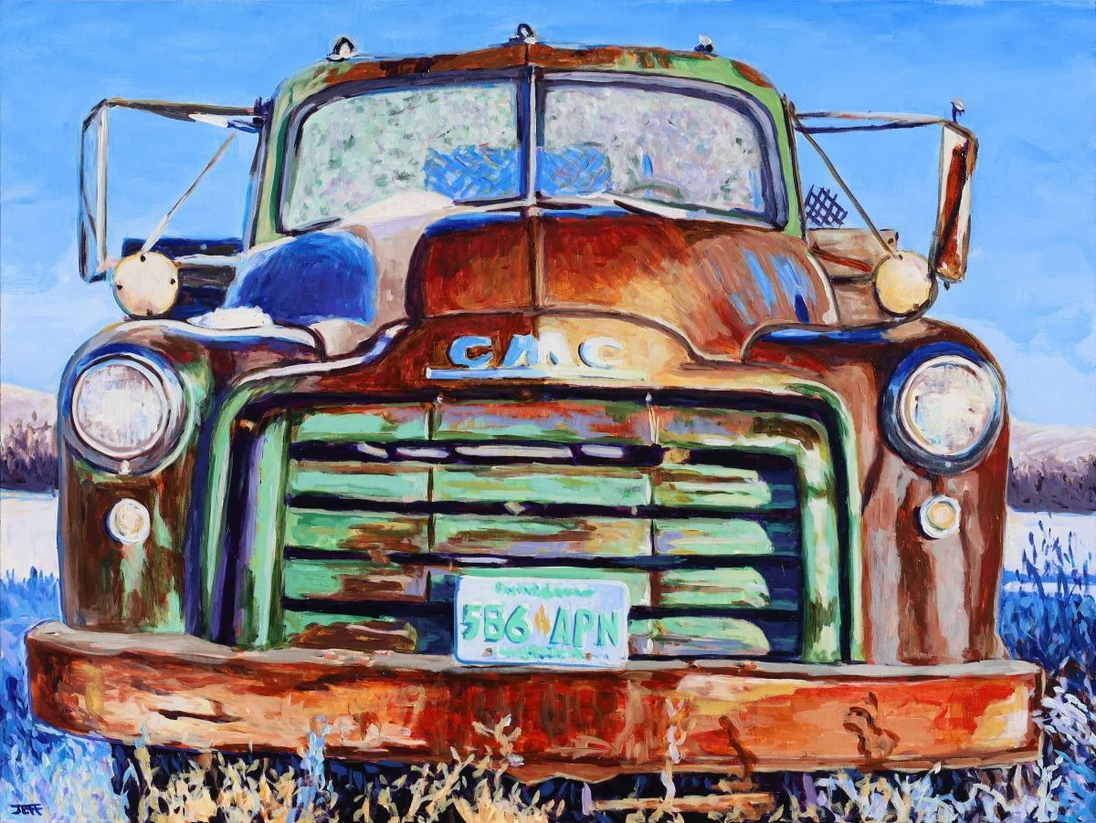 Down in the valley, Acrylic, 30x40 inches, Jeff Wilson, 2021.jpg