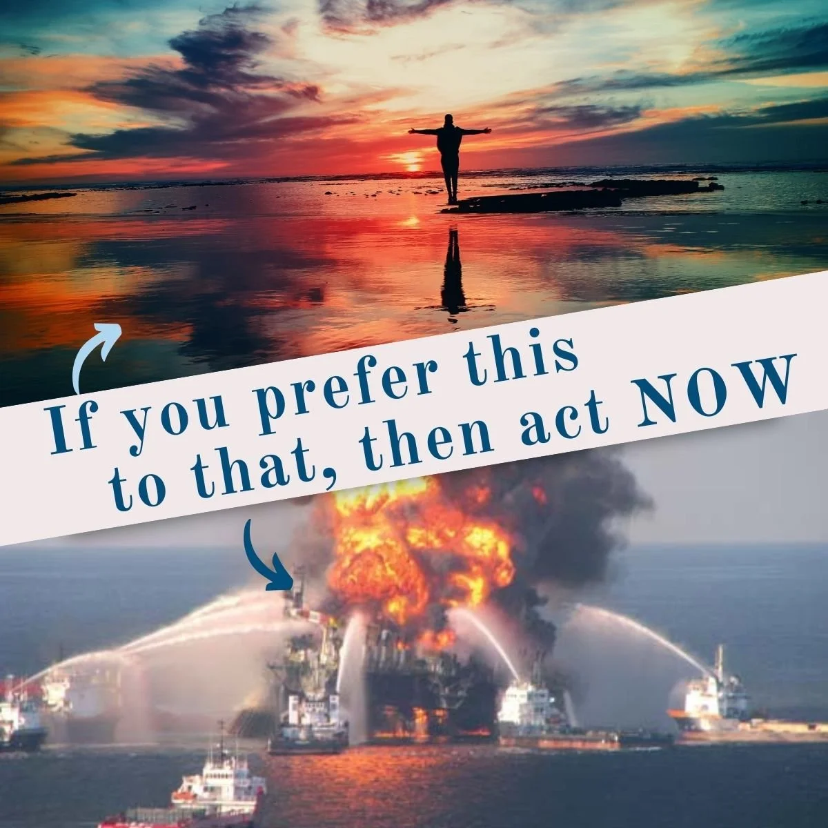 THEY WANT TO DRILL. WE NEED TO SHOUT.