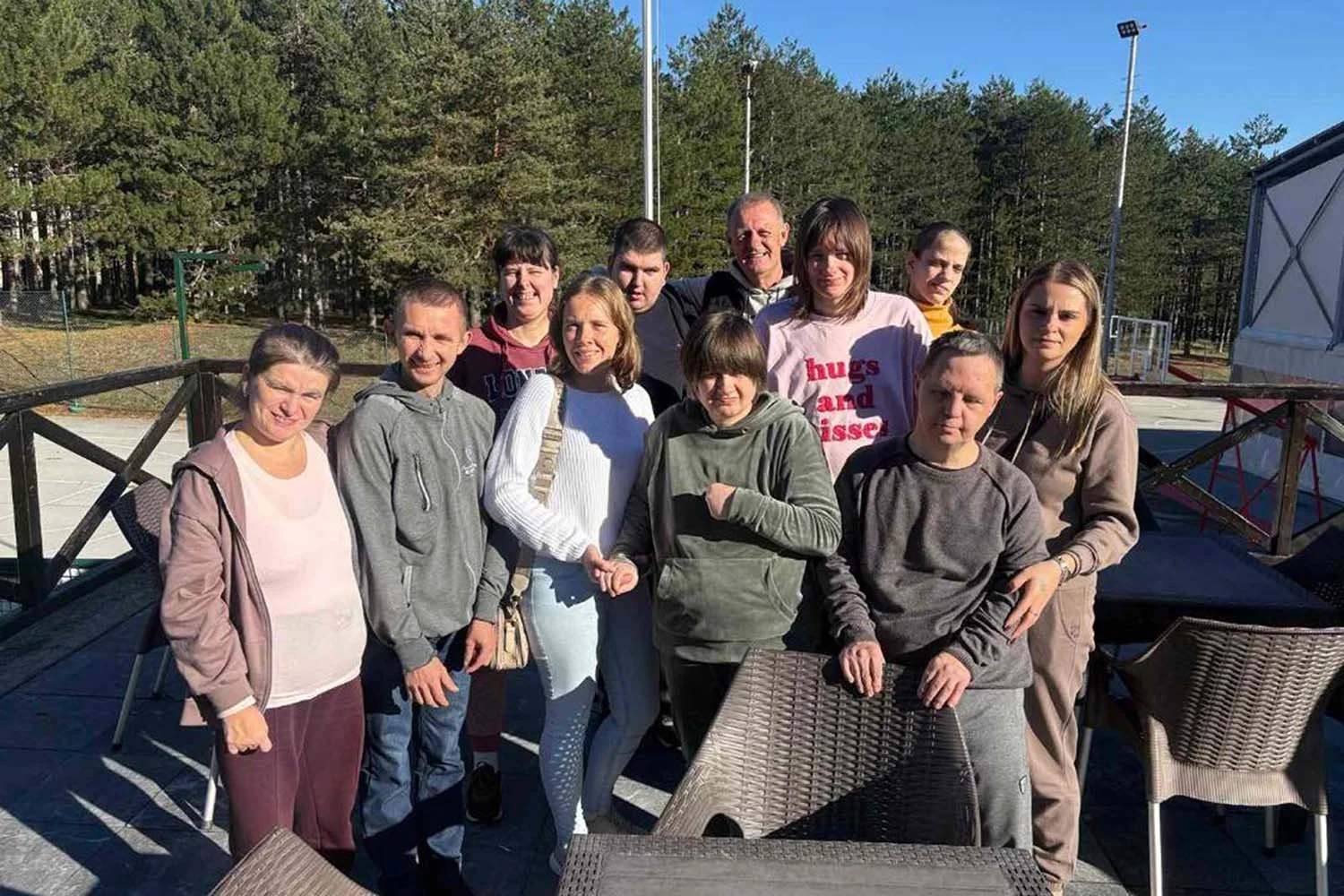 CROWN PRINCESS KATHERINE AND LIFELINE CHICAGO SUPPORT CHILDREN FROM THE DAILY CENTER IN KOVAČICA