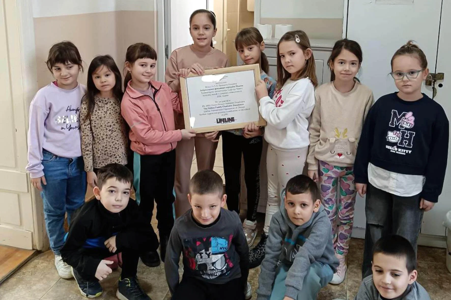 Lifeline Chicago Supports Primary School in Lalinac