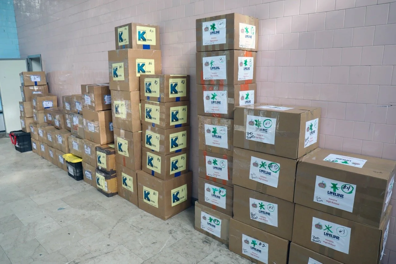 LIFELINE CHICAGO’S SECOND TRANSATLANTIC CONTAINER SHIPMENT ARRIVES AT THE WHITE PALACE