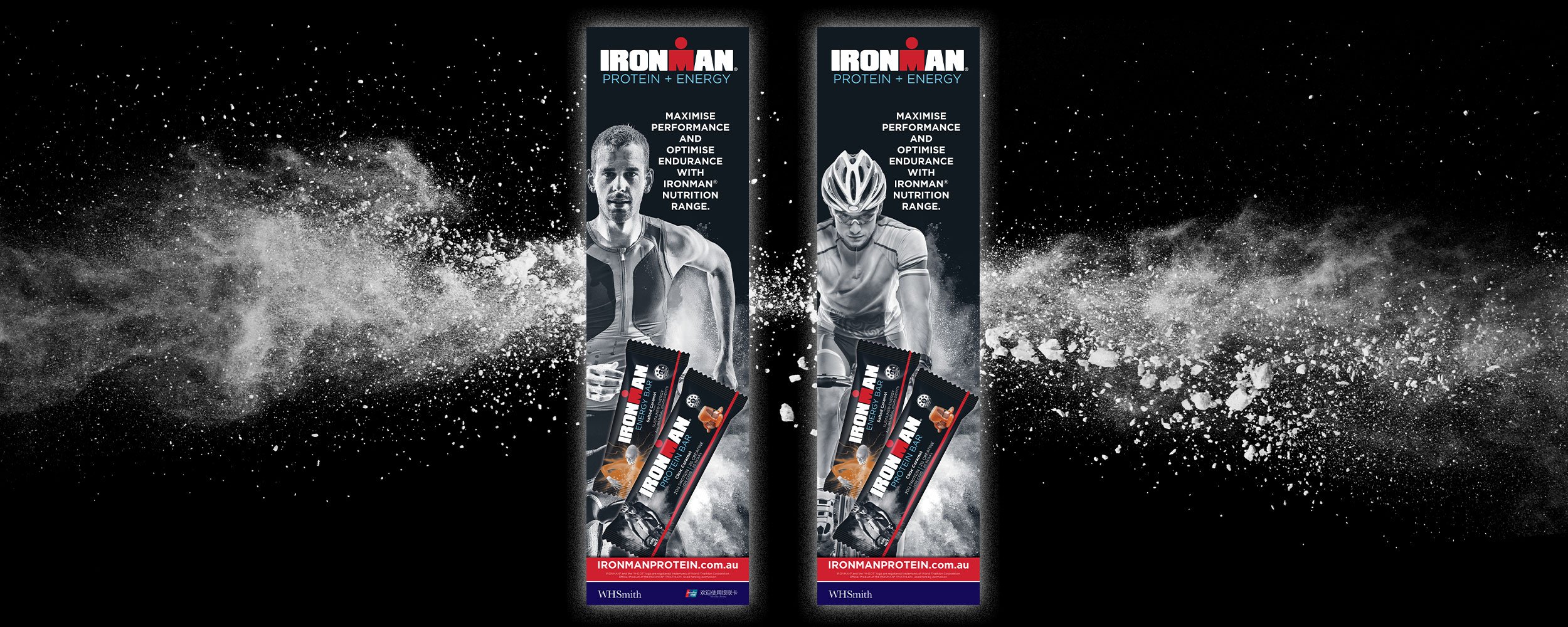Ironman Nutrition Banners