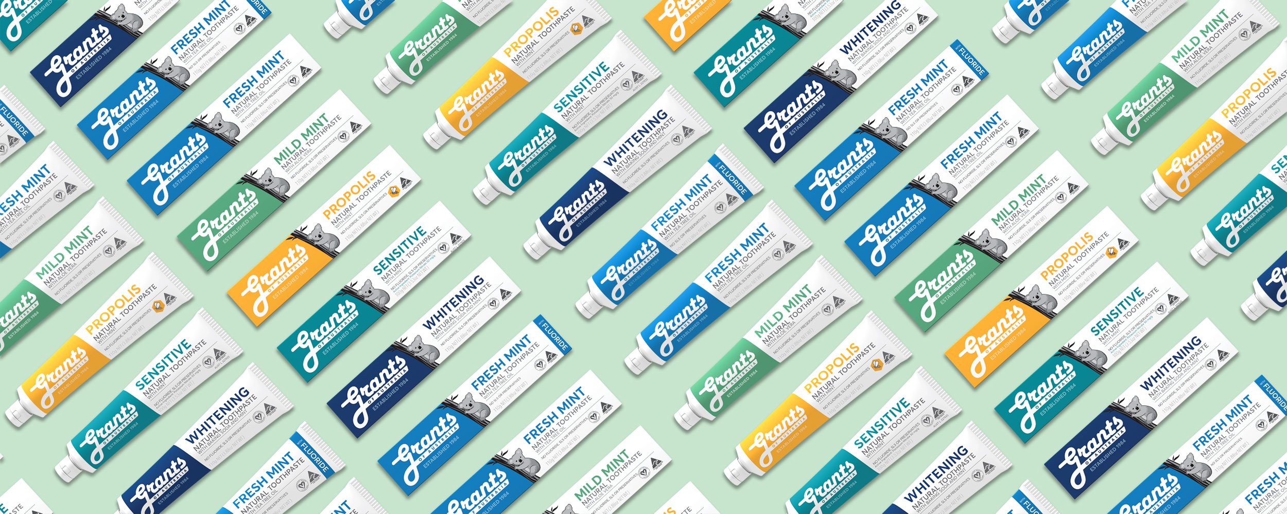Grants Natural Toothpaste Packaging Design