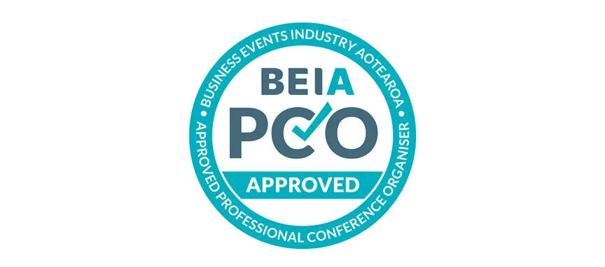 Composition is a Business Events Industry Aotearoa New Zealand Approved Professional Conference Organiser (BEIA Approved PCO)