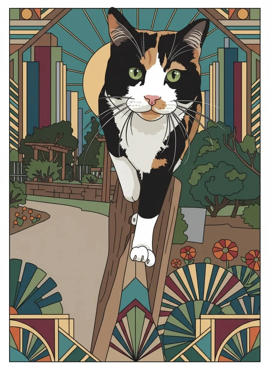 Guardians of the Garden: How Two Cats Changed Everything