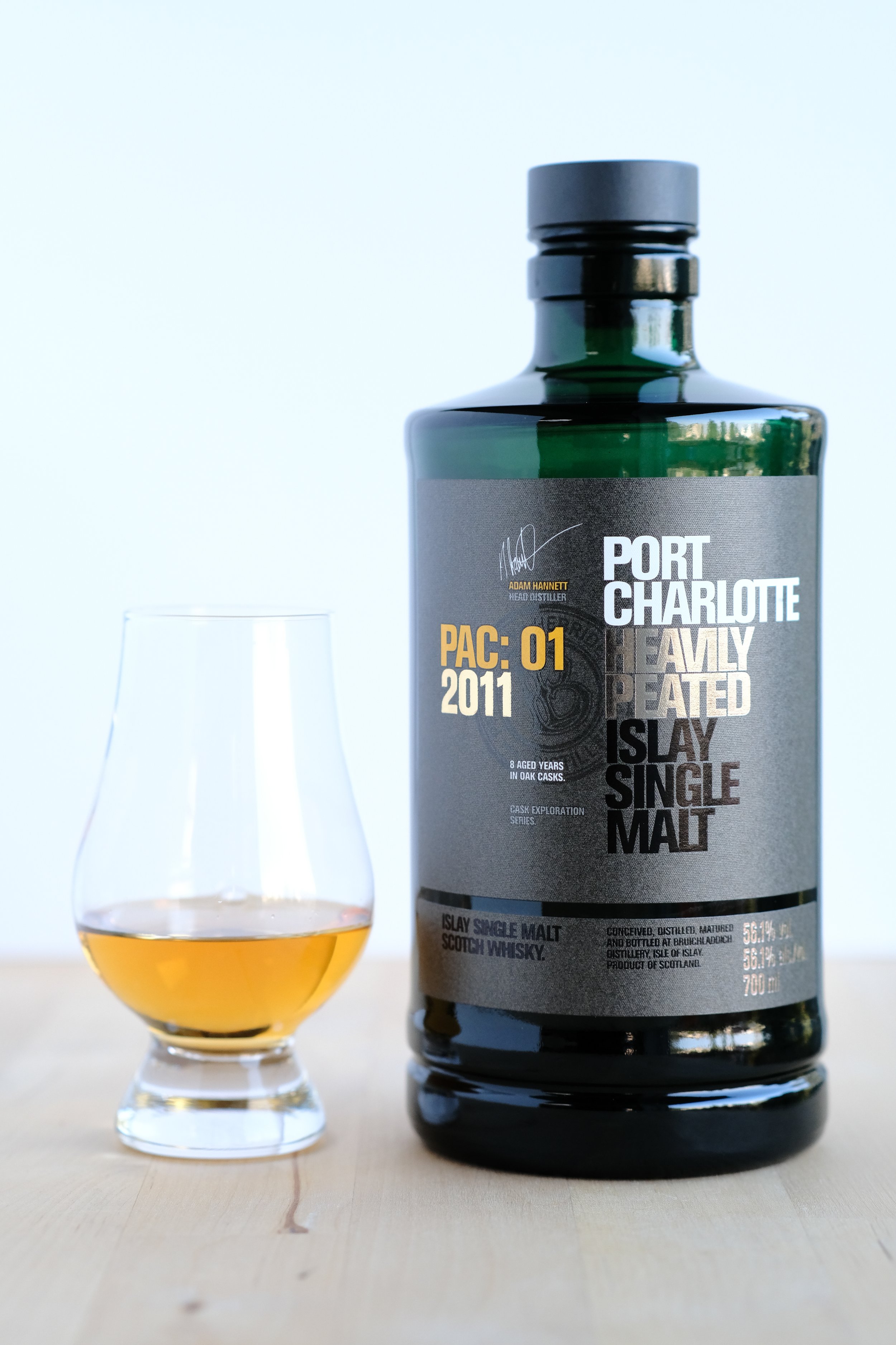 Port Charlotte PAC:01 Heavily Peated 8 Years Single Malt Scotch Whisky – De  Wine Spot
