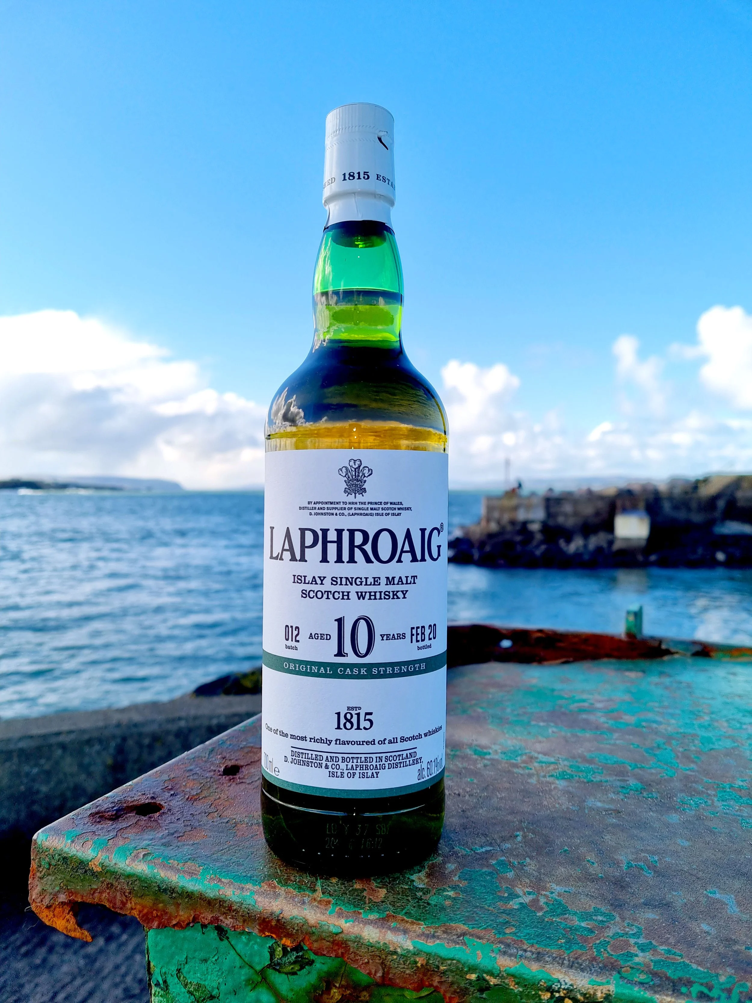 Laphroaig 10 Cask Strength — Dramface