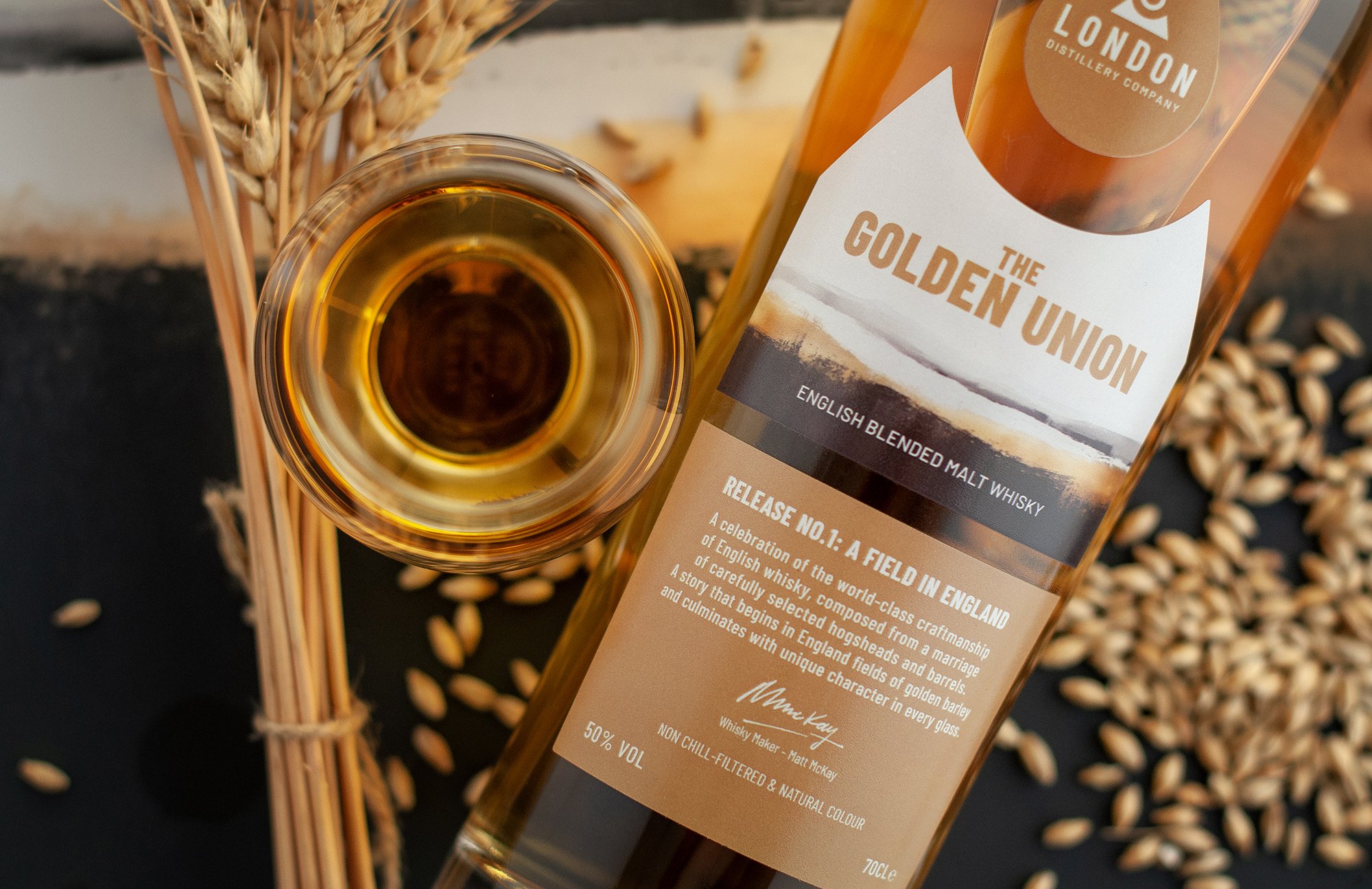London Distillery launches The Golden Union – English blended malt.