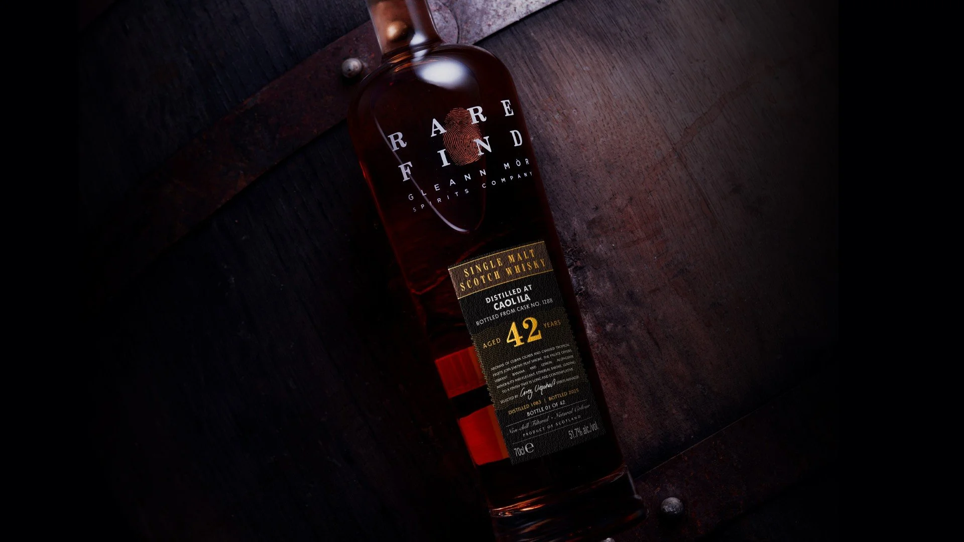 Rare Find Unveils 42yo Caol Ila Single Cask