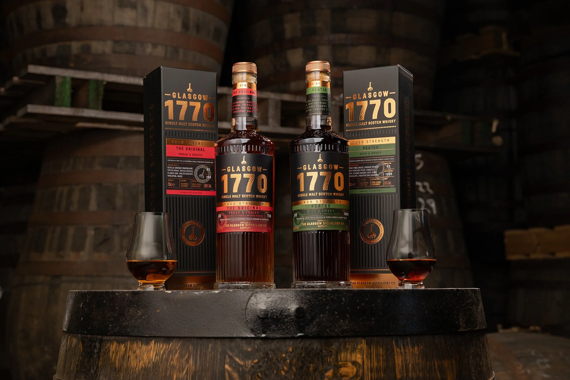 Glasgow Distillery unveils Batch 3 of 1770 Cask Strength series