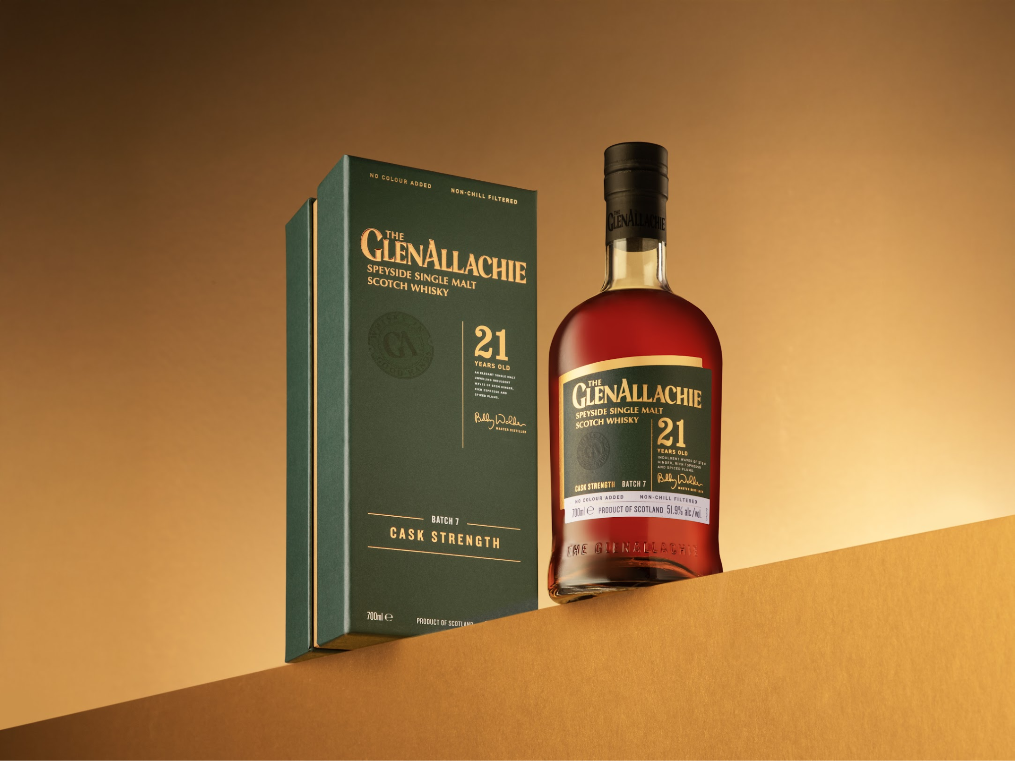GlenAllachie Releases "Best Yet" 21-Year-Old Single Malt
