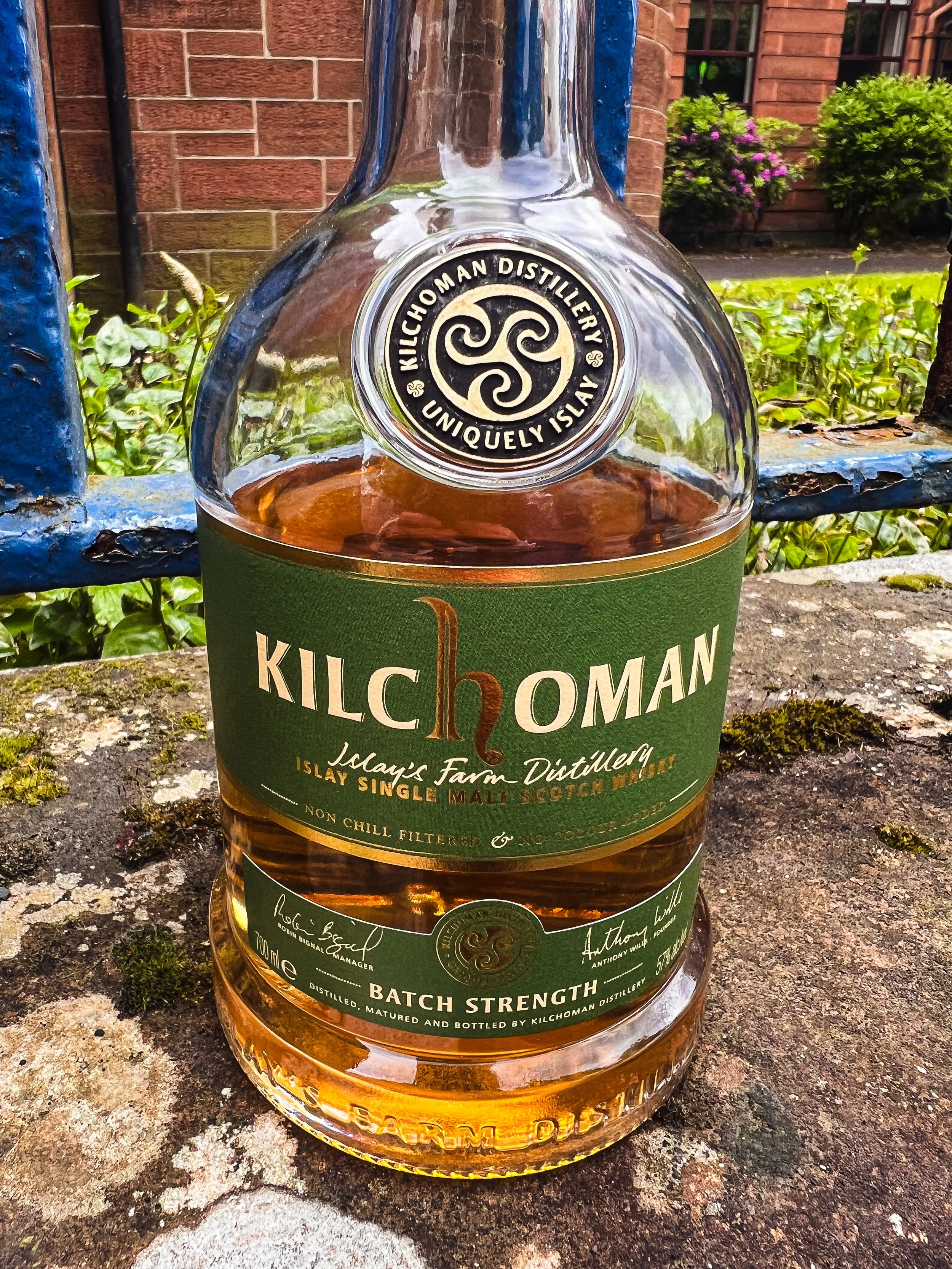 ウイスキー KILCHOMAN Cask Strength 700ml 58.3% Batch-Strength 