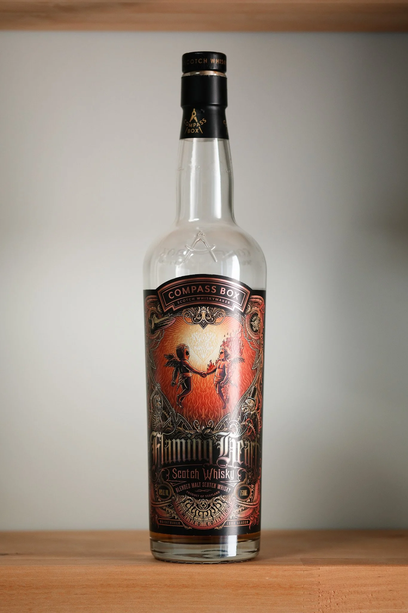 Compass Box Flaming Heart