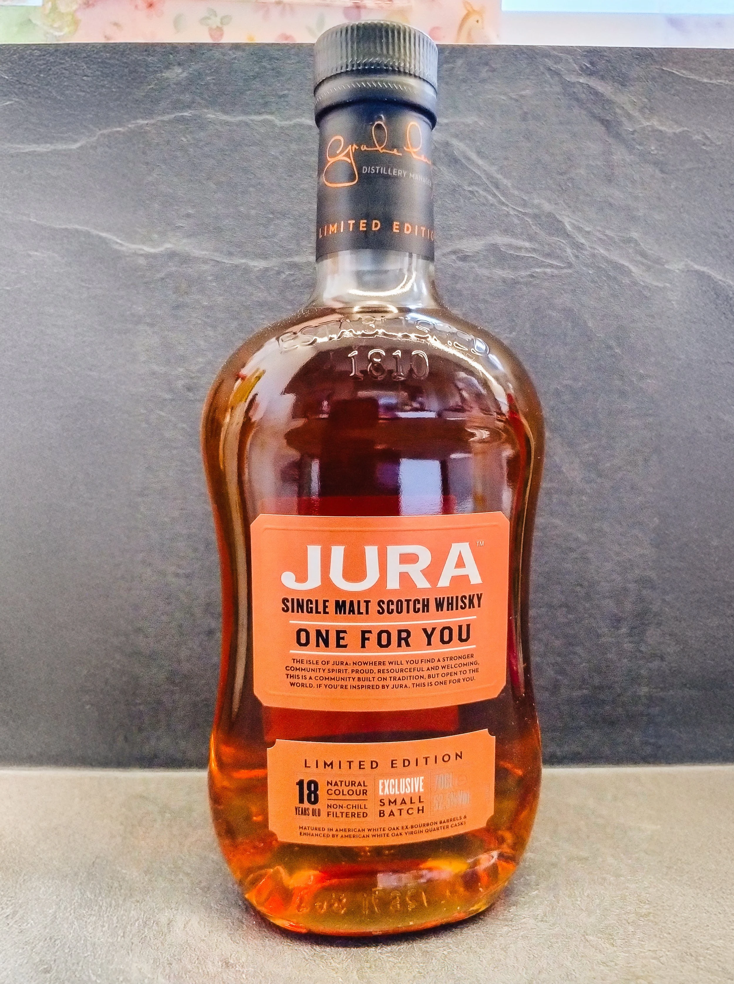 Jura 18yo One For You