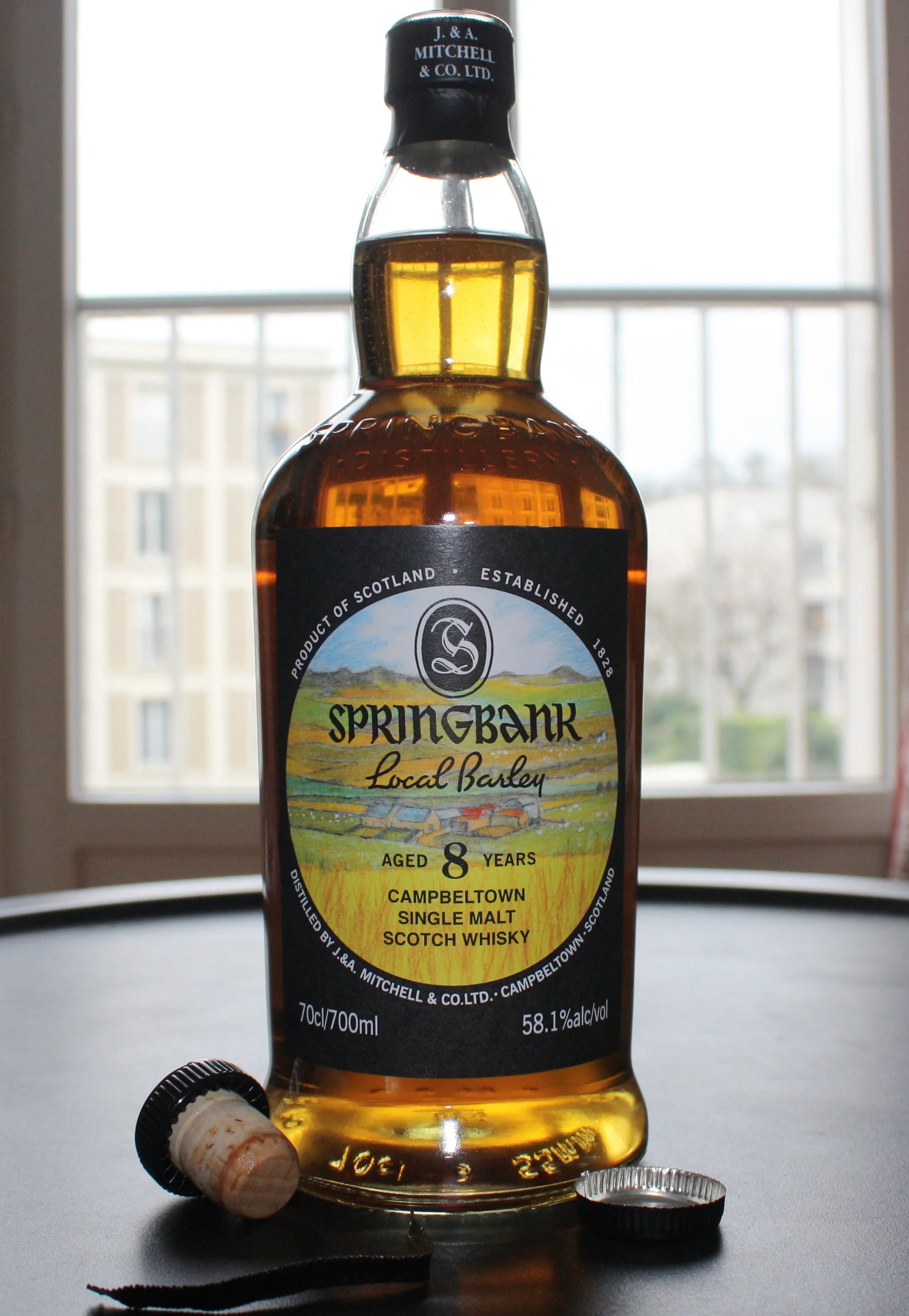 SPRINGBANK Local Barley 8年 700ml Springbank 8yo Local Barley 