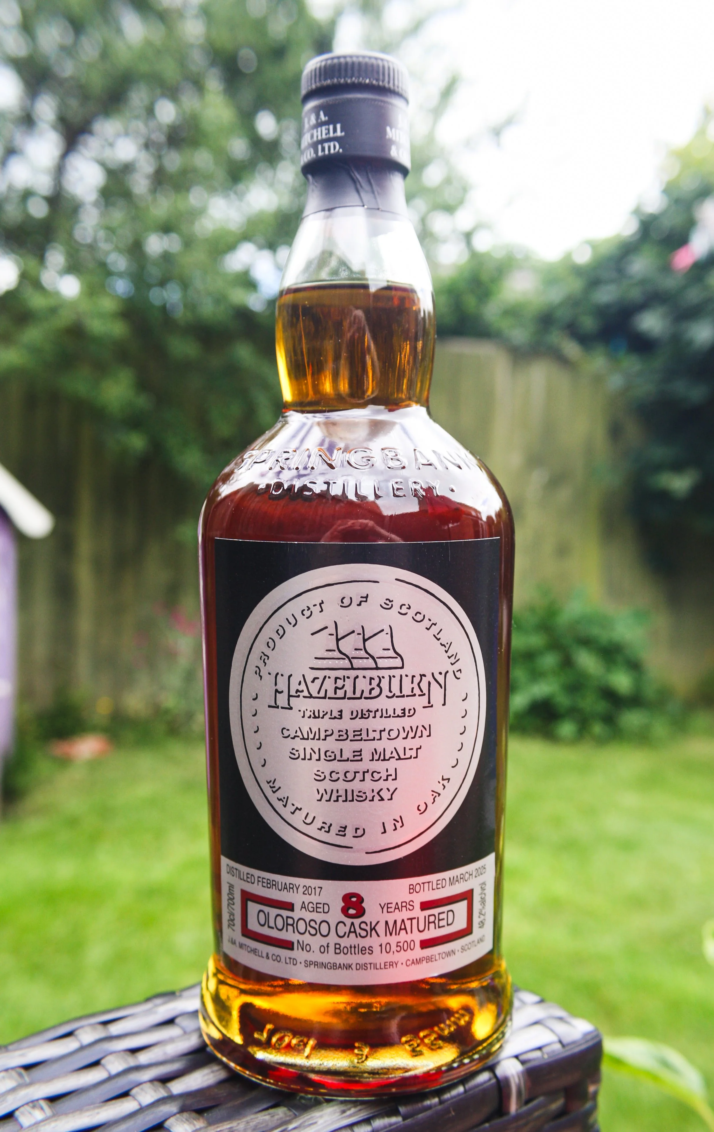 HAZELBURN 12 Years シングルモルトウイスキー 700ml ヘーゼルバーン 