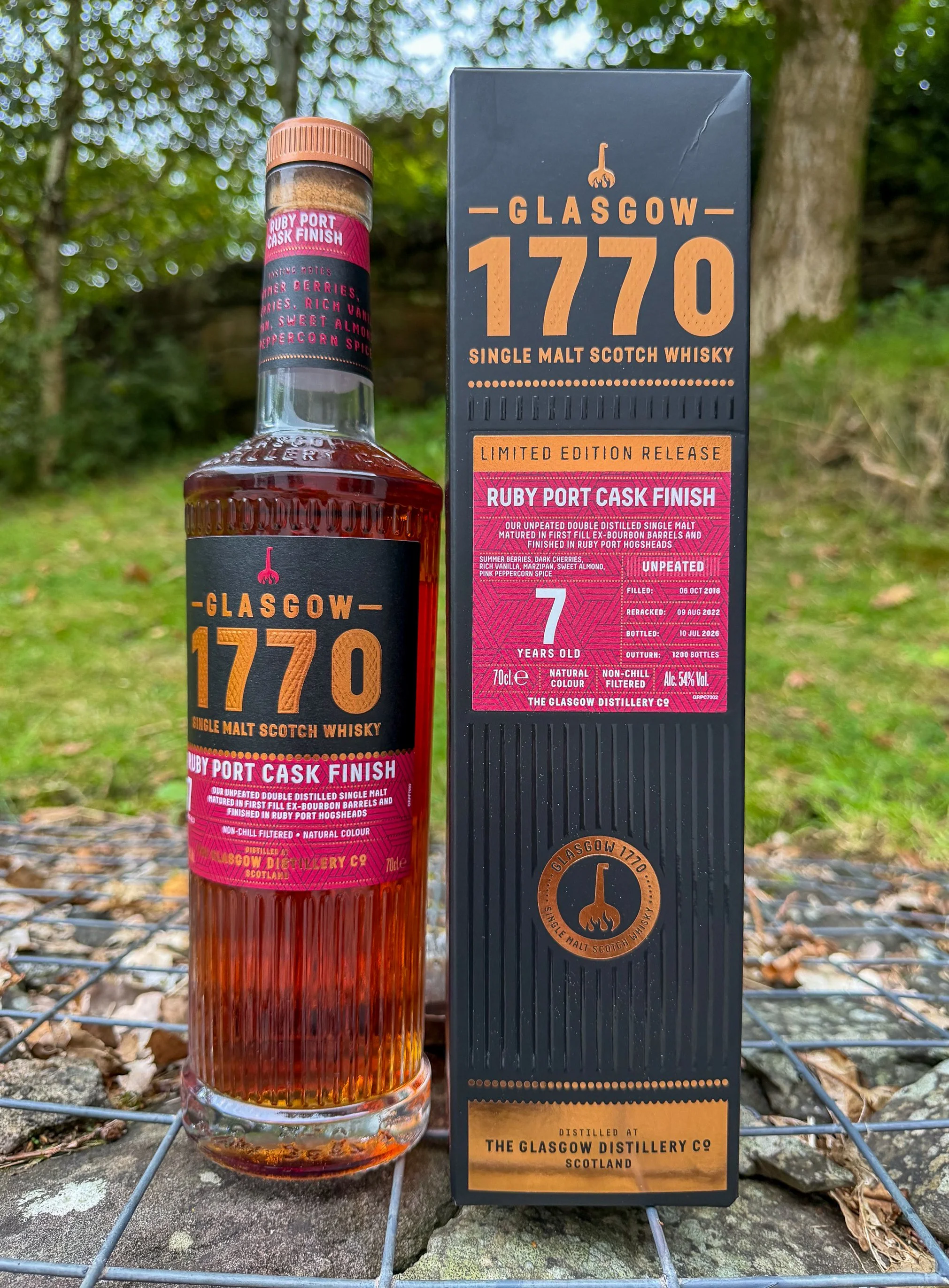 Glasgow 1770 7yo Port Cask Finish