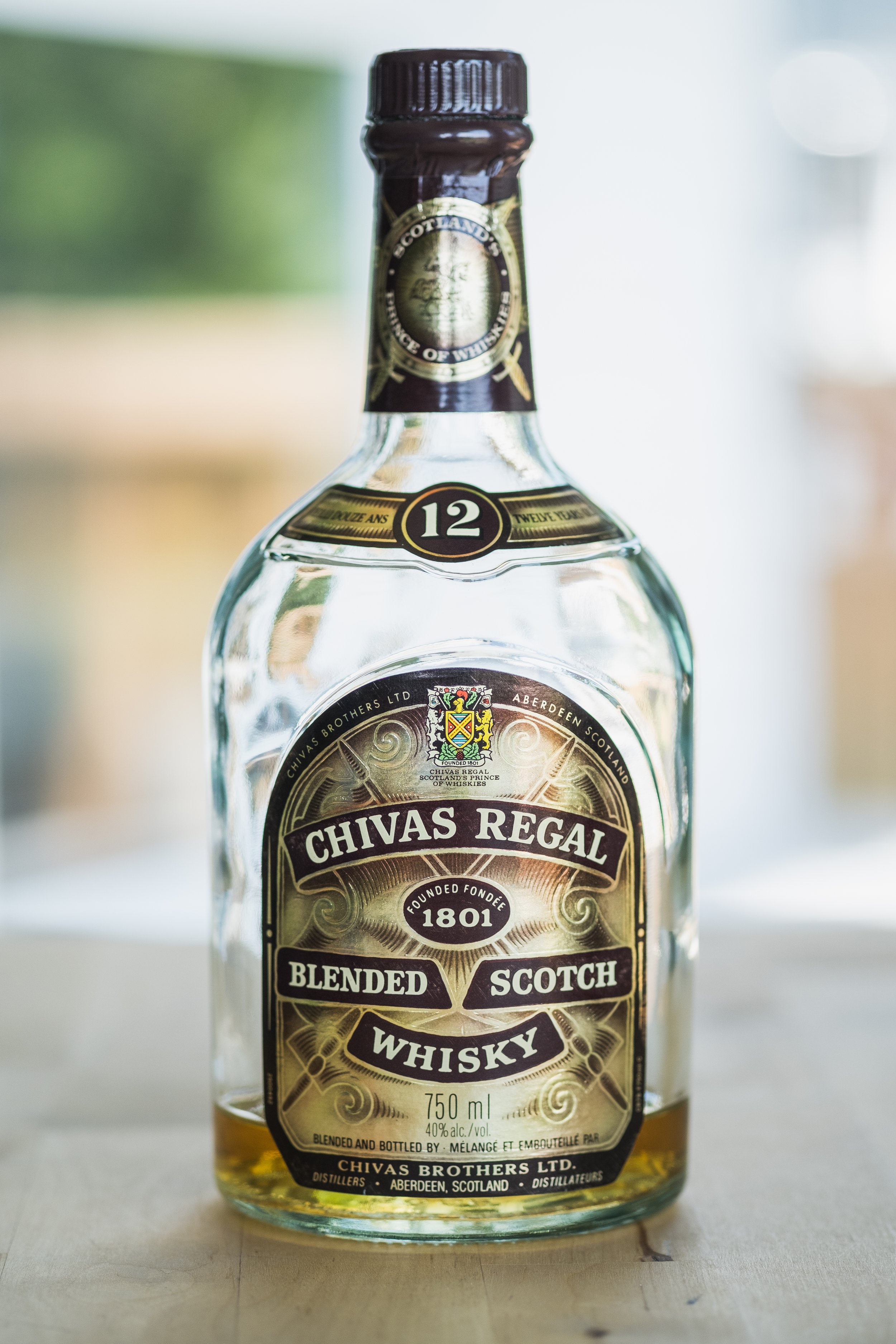 Chivas Regal 12 Year Old Scotch Blended Whisky