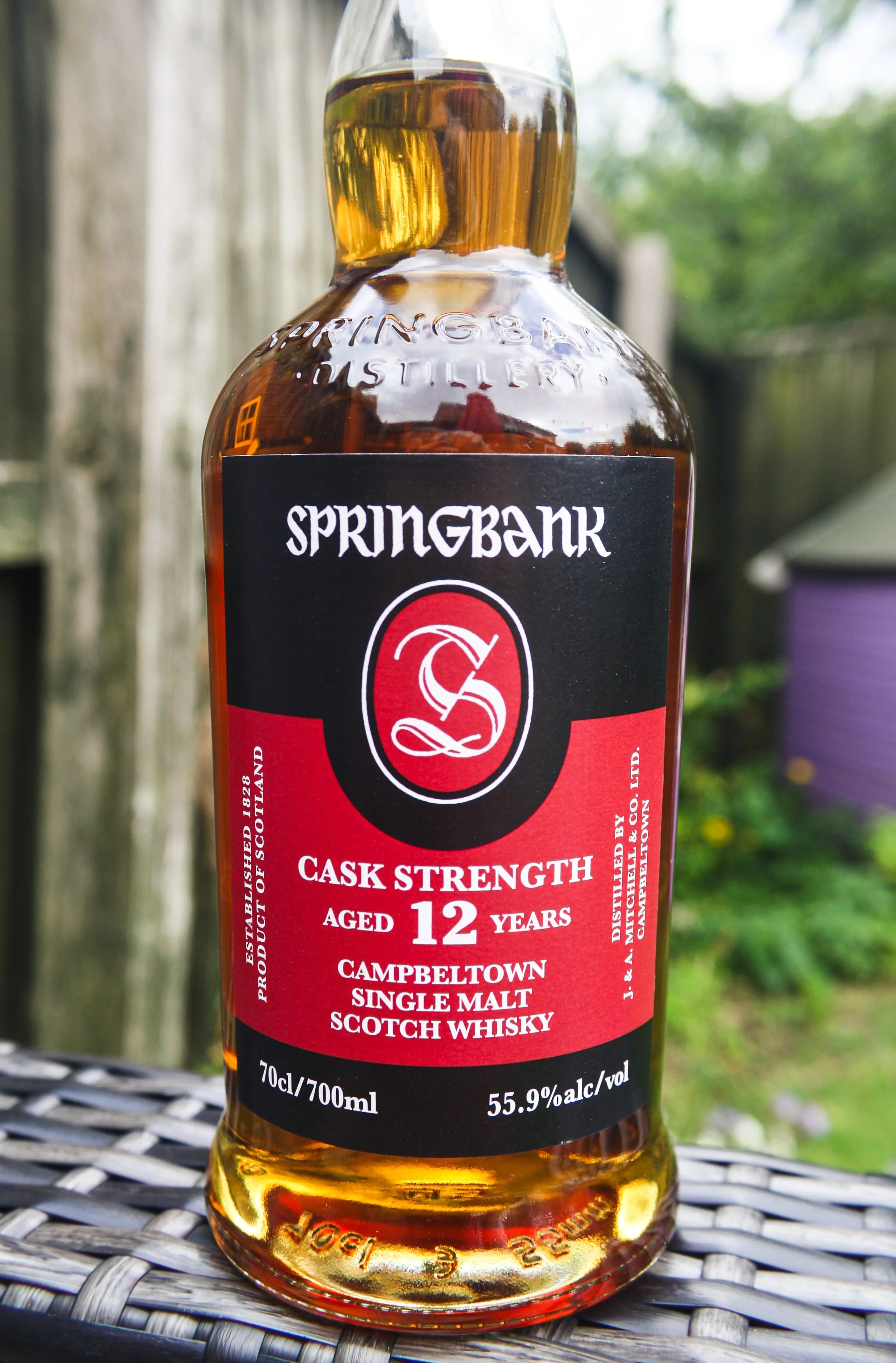 SPRINGBANK CASK STRENGTH 12年 55.9%（2025） Springbank 12 Cask 