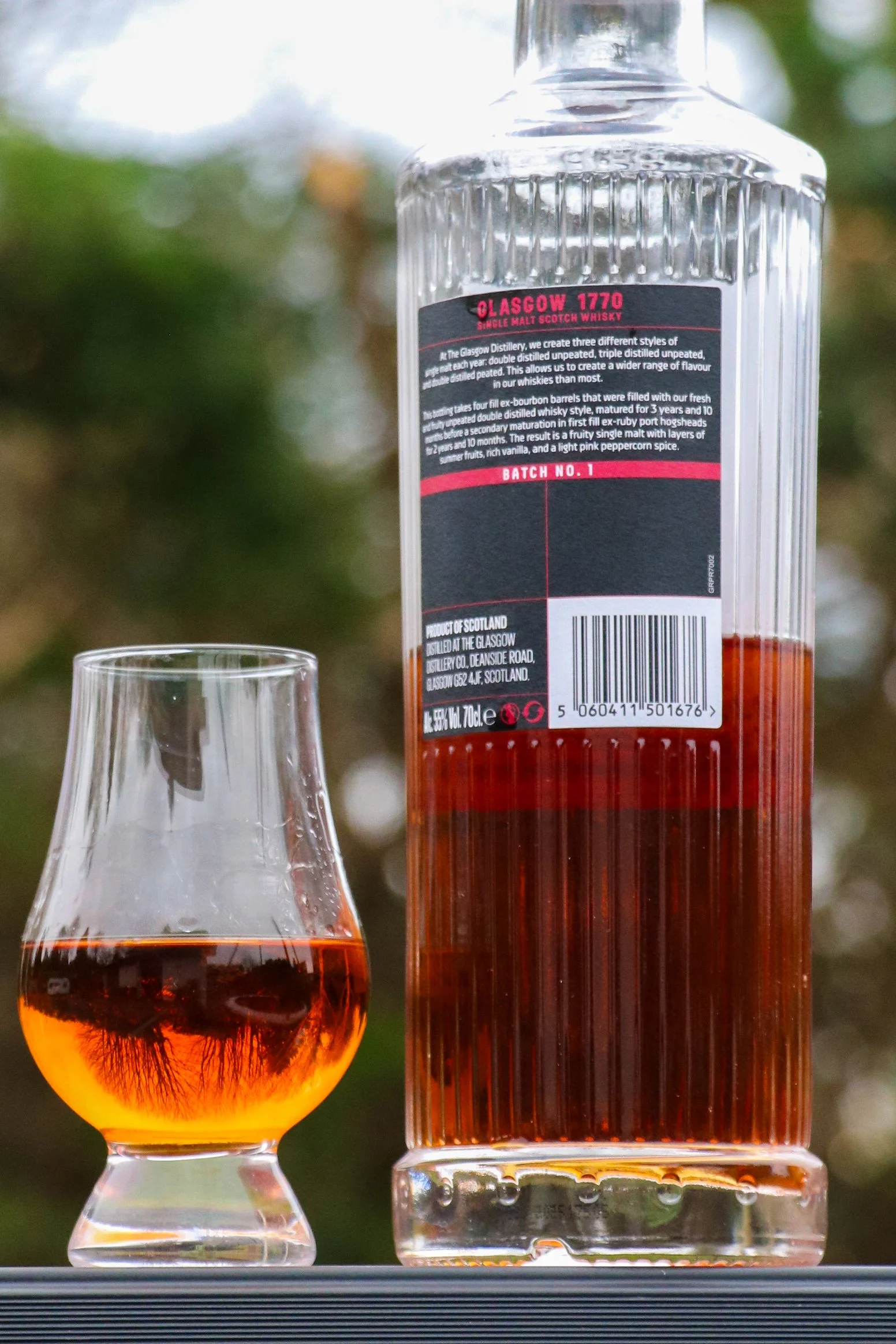 Glasgow 1770 6yo Ruby Port Cask Finish — Dramface