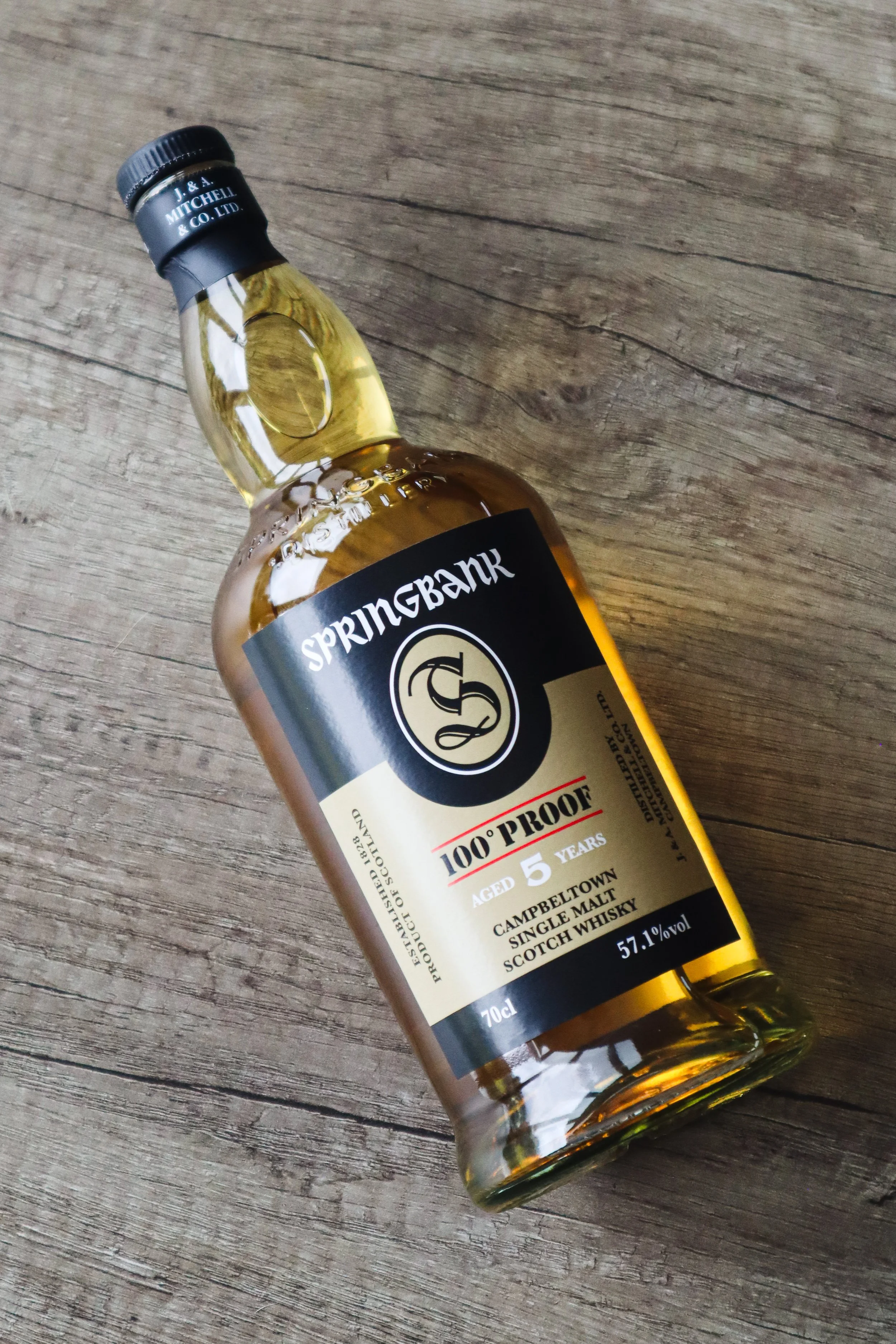 最安値 SPRINGBANK 100° PROOF 5 YEARS 700ml Springbank 5yo 100º 