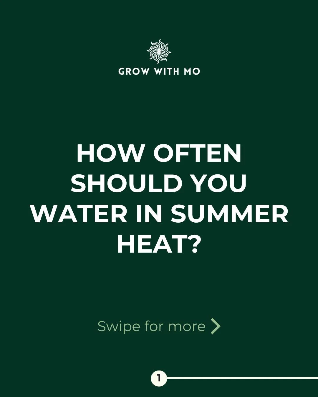 Wondering how often to water in the summer heat? 💦
Between hot days and zero rain here in Southern California, it&rsquo;s easy to either underwater or overcompensate. Swipe through for simple tips to keep your garden hydrated, healthy, and thriving 