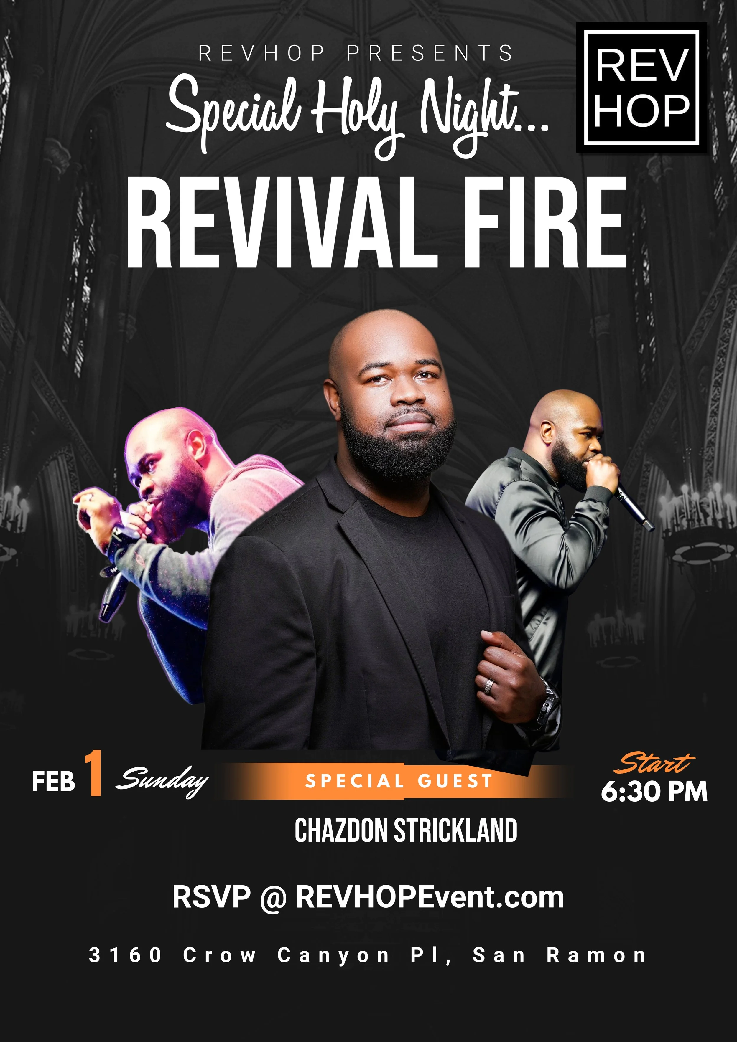 2/1  REVIVAL FIRE with Chazdon Strickland