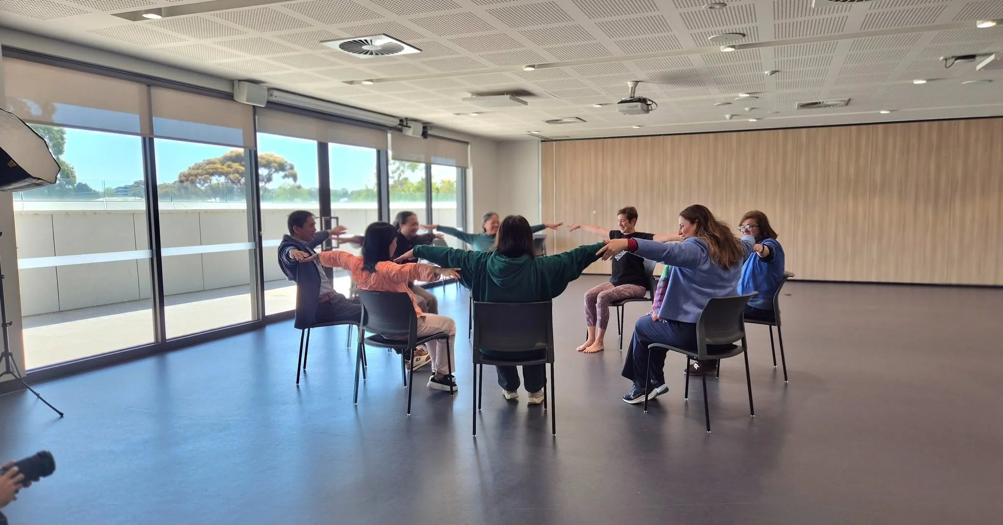 Find Your Flow with Our New Chair Yoga Class