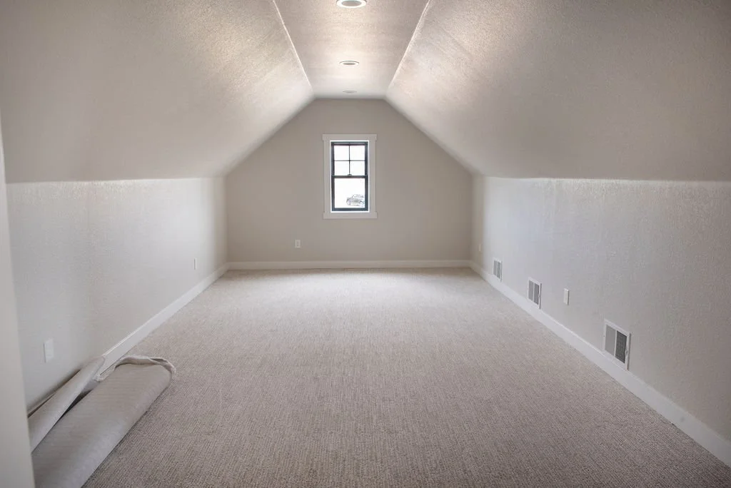 Bonus room above garage