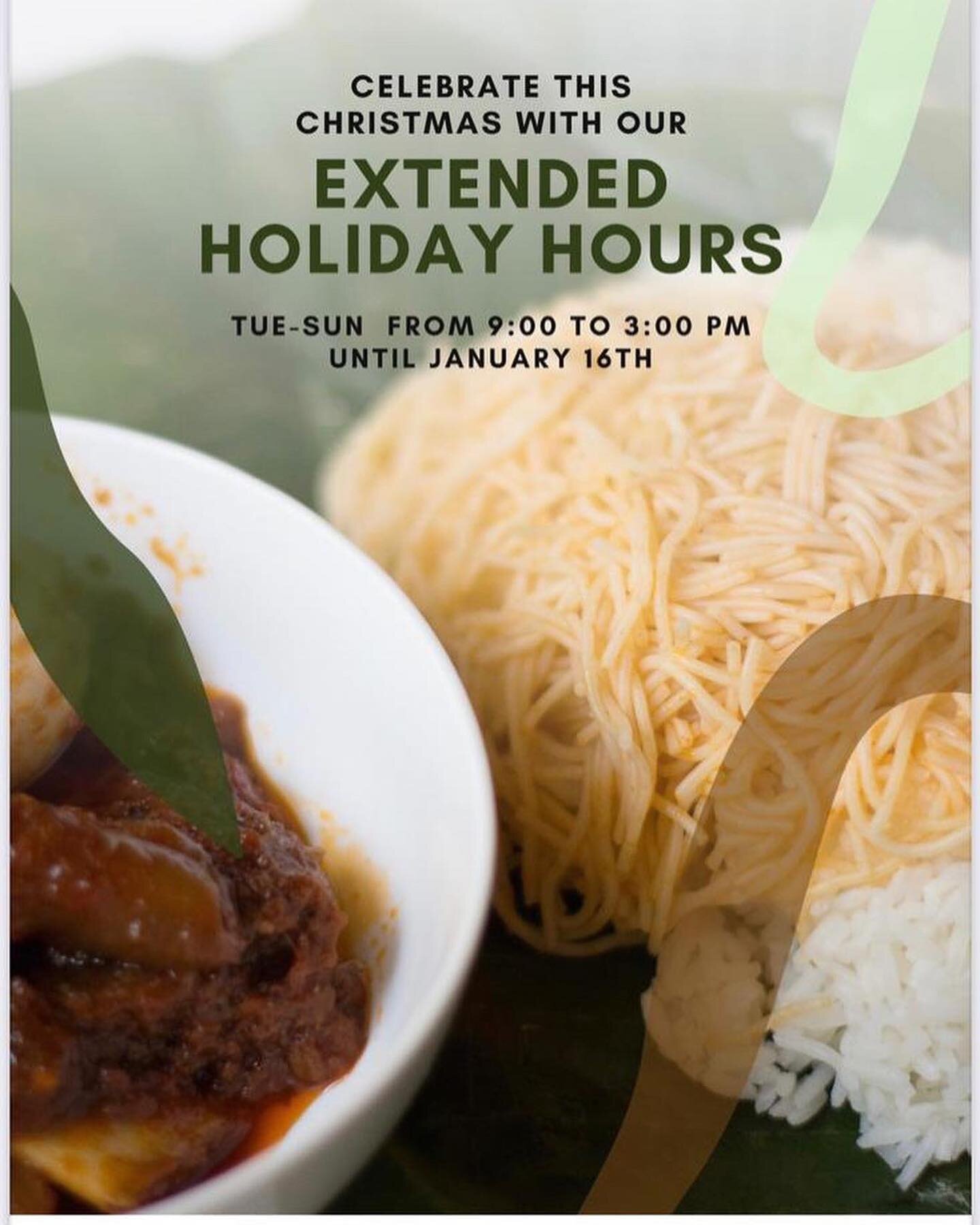 PS(Amazing)A guys: 

Salaga kitchen will be open 6 days a week till next month!!!
Swipe to see the holiday menu🥰🤤