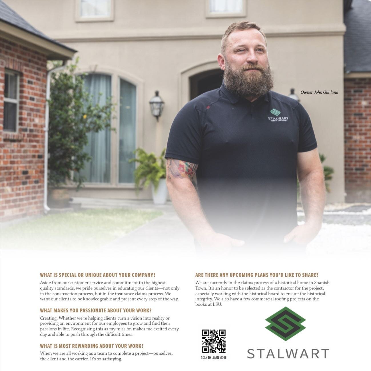 Go grab the latest issue of inRegister to learn a litte more about what makes our company unique &amp; what&rsquo;s on the horizon for Stalwart GC. 

#inregister #inregistermagazine #brproud #generalcontractor #batonrougehomes #houserenovation #stalw