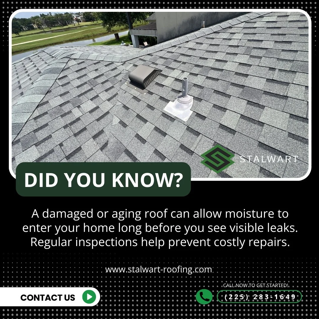 🏠 Did you know? Roof damage doesn&rsquo;t always show up right away. Moisture can enter your home long before you notice stains or leaks, quietly causing costly issues behind the scenes.

That&rsquo;s why regular roof inspections matter. Catching sm