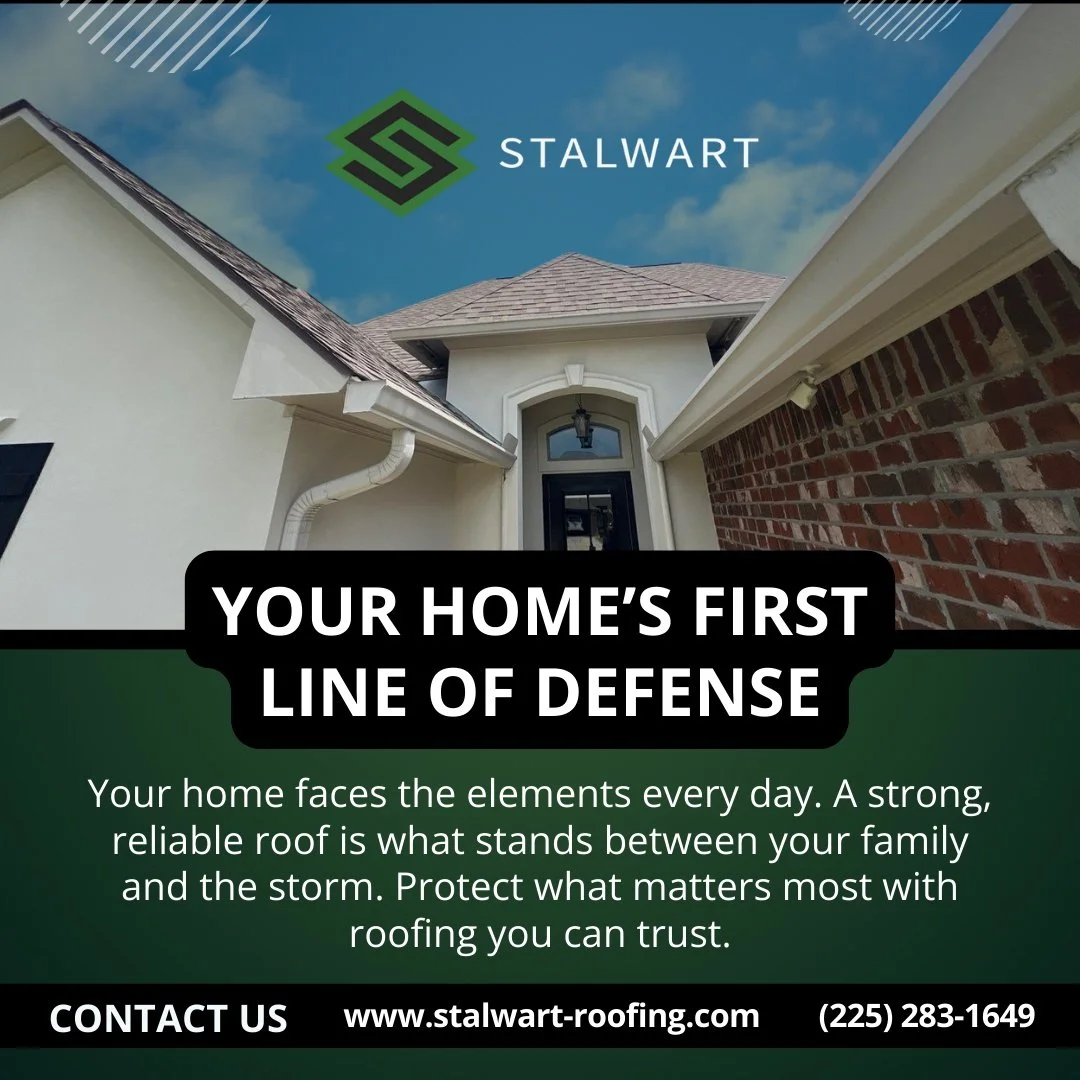 🏠 Your roof does more than cover your home.

It stands between your family and the elements every single day.

From heavy rain to Louisiana heat, a strong roof plays a critical role in protecting your home, your comfort, and your peace of mind. That