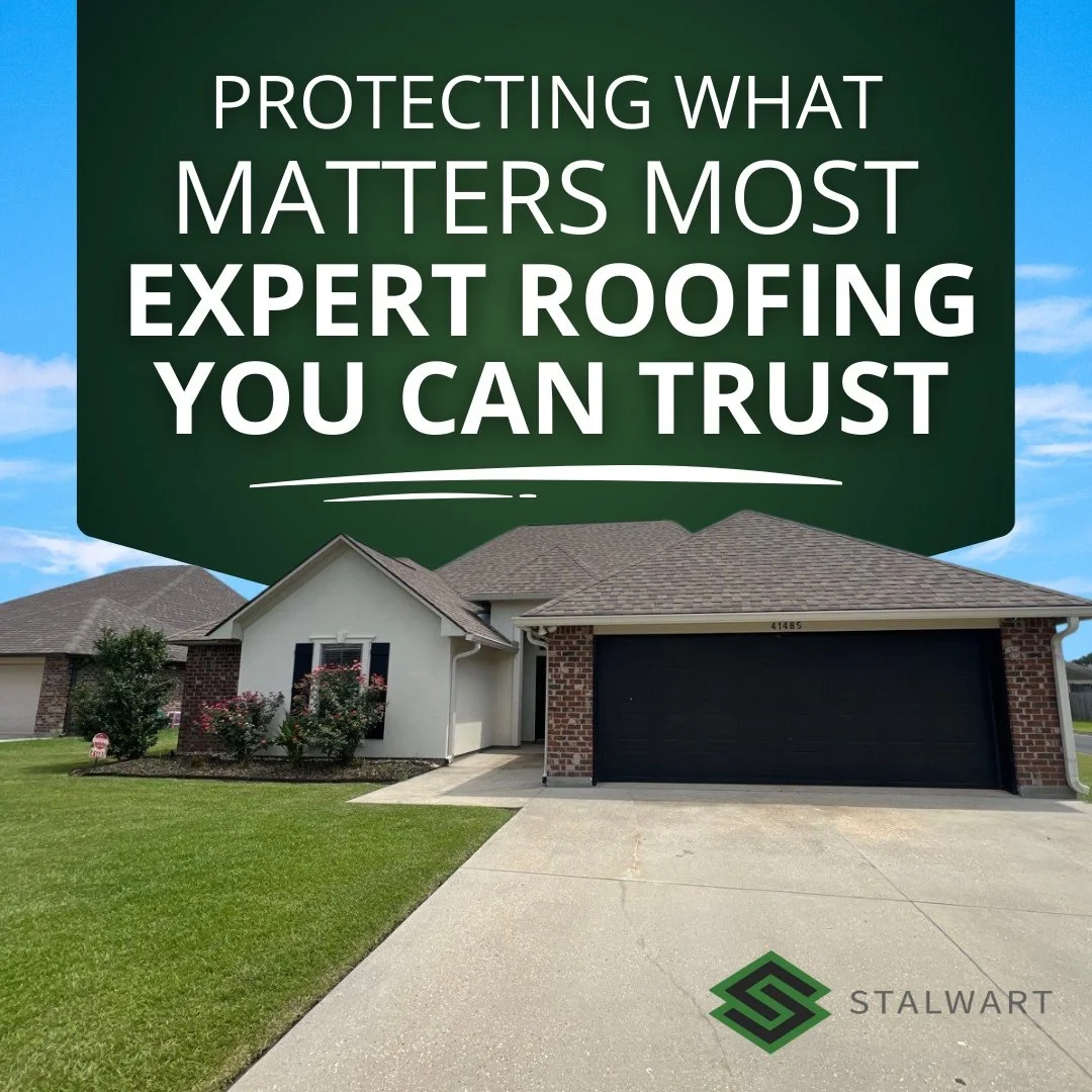 🏡💚 Protect What Matters Most With Roofing You Can Trust

Your home deserves expert care, durable materials, and a team committed to quality from start to finish. At Stalwart Roofing, we deliver dependable roofing solutions designed to stand up to L