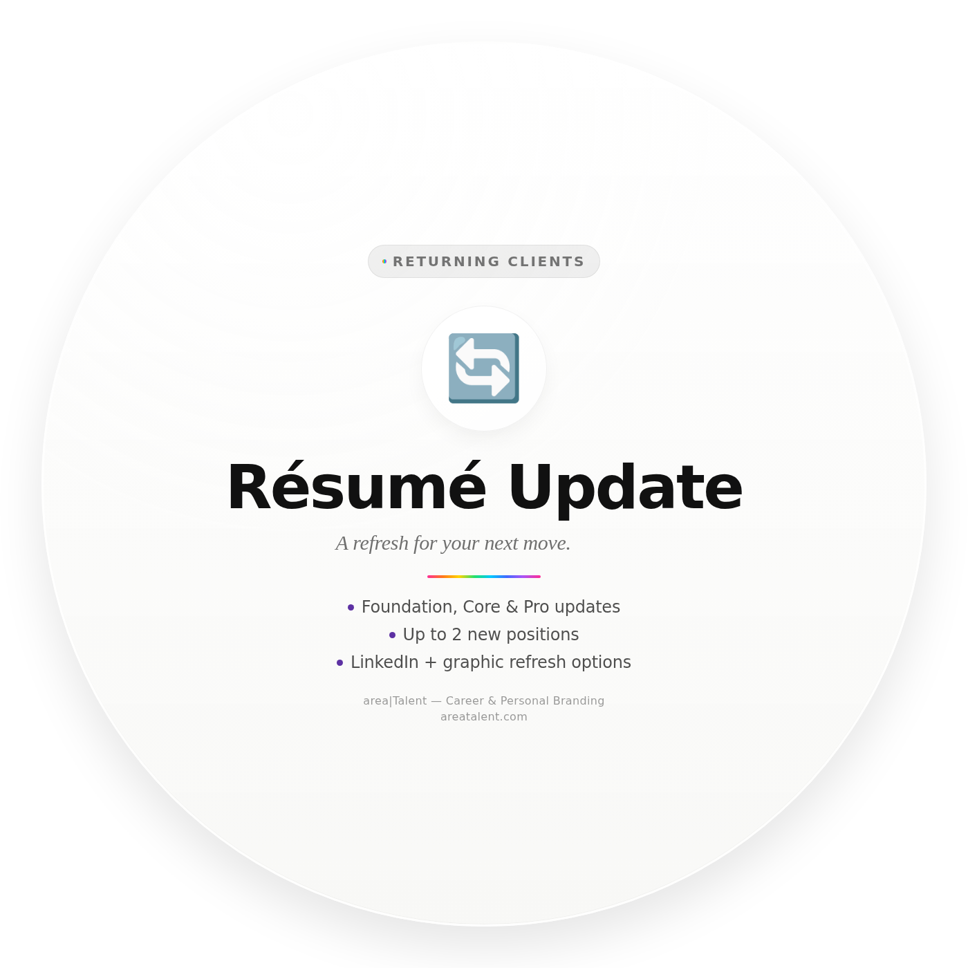 RETURNING CLIENTS
