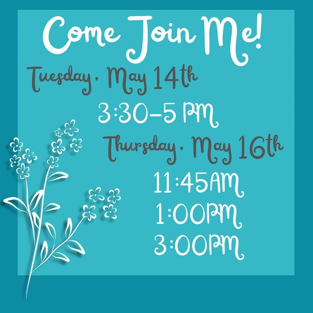🌟 Relax and Rejuvenate! 🌟

Feeling the stress of the daily grind? Need a moment of peace and tranquility? Look no further! 🙌

This week, we have two special days just for you:
🌸 Tuesday, May 14th
🌸 Thursday, May 16th

📅 Limited slots available!
