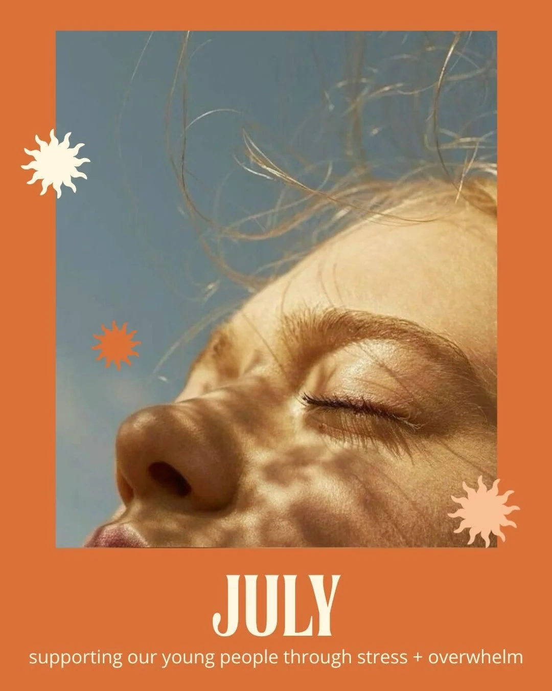 This month we will be diving into something so many young people are quietly carrying, Stress + Overwhelm.

Whether it&rsquo;s exam pressure, social dynamics, screen time, or just the weight of growing up in a fast-paced world, our young people are n