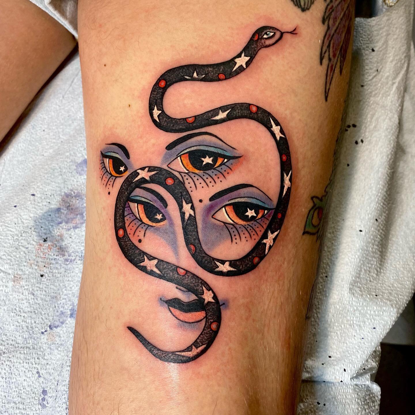 Cool couple of snakes for the homie Mika. Thanks bro! ⋆ Studio XIII Gallery