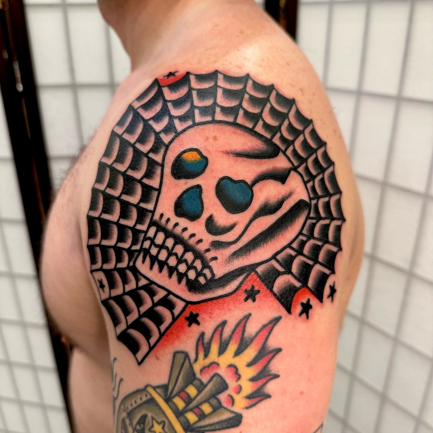 @36thstreettattoo 💀🕸️🕷️🕸️