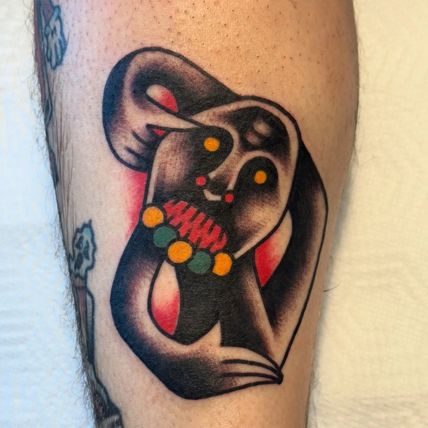 Made in Oakland @iloveyoutattooparlour 🌹 if you would like to get tattooed in California I&rsquo;ll be back in a month, DM me to get on the contact-list !