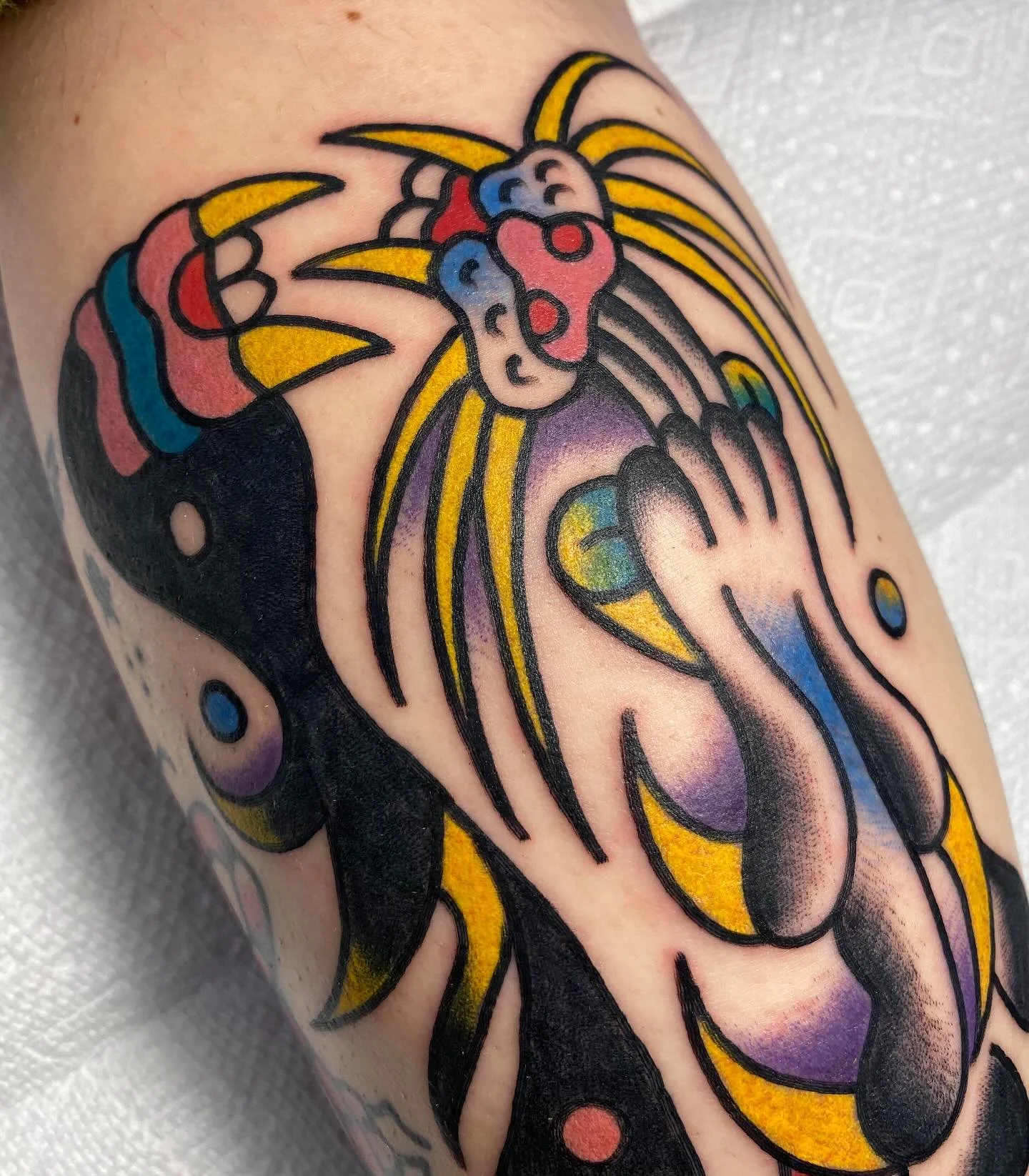 birthday tattoo for my stink @izstinks