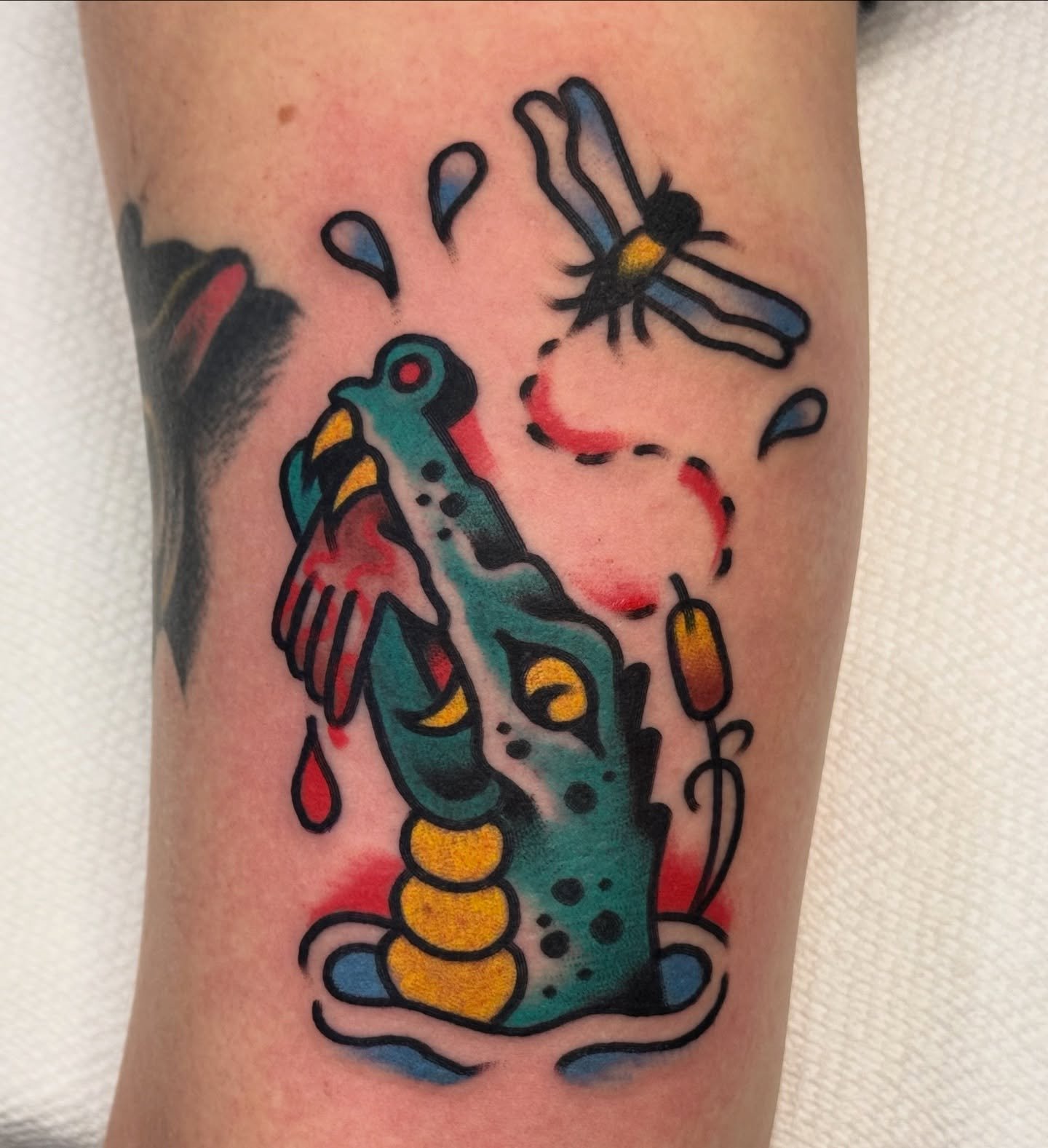 SANTA ROSA @tattoos_and_blues this weekend! Taking walk-ups all 3 days. If you&rsquo;d like an appointment shoot me a DM 🍗🍗🍗