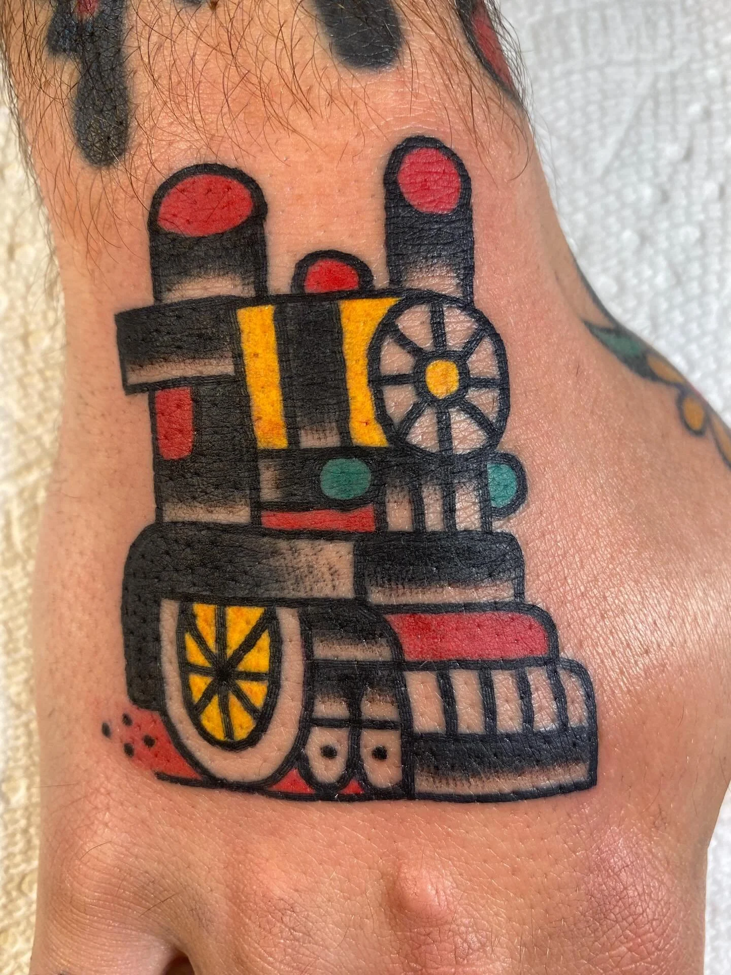 Hand train for Dylan. Thanks for looking! Made @36thstreettattoo