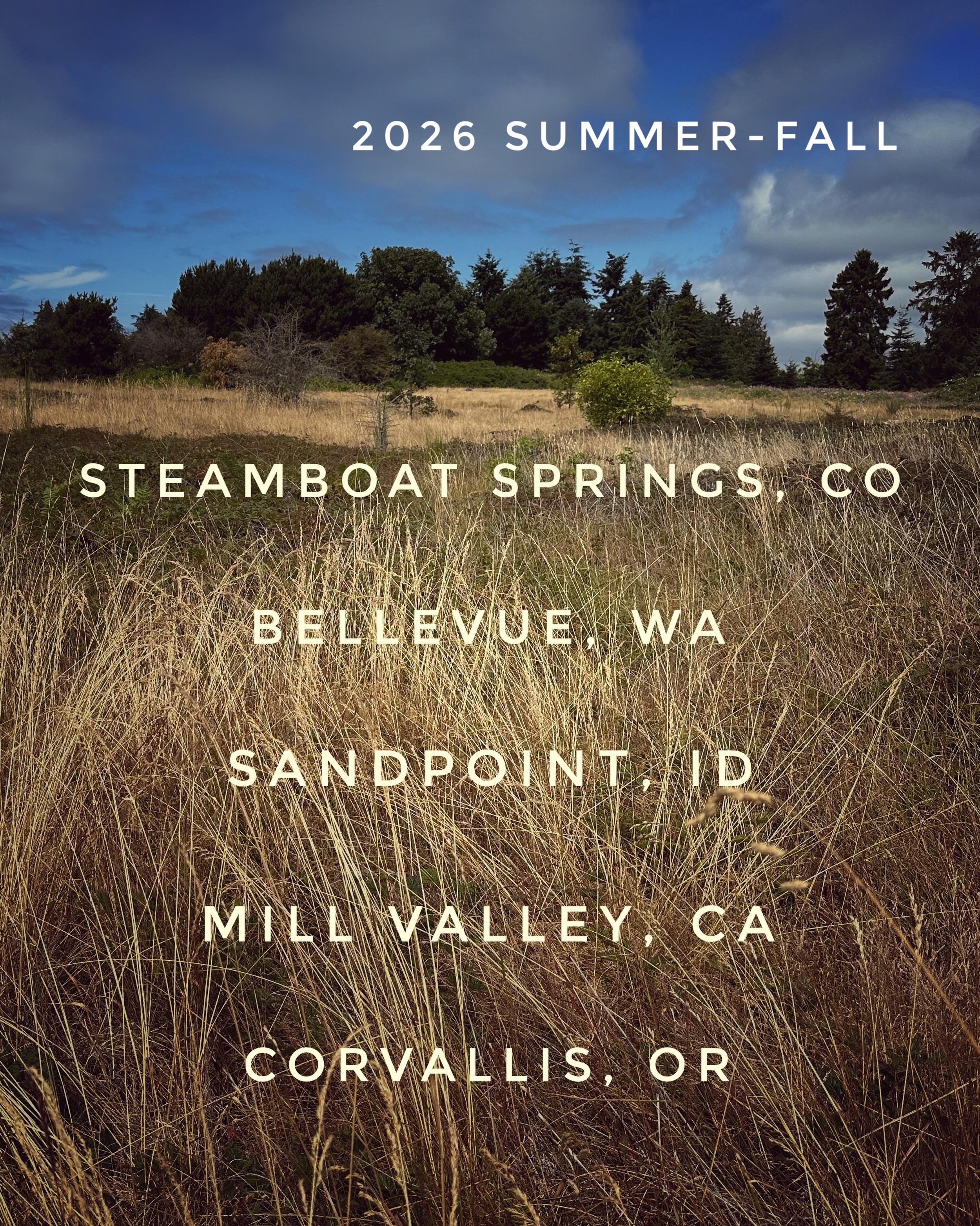 Excited for the Summer-Fall show lineup and heading to a few new states around the Pacific Northwest. ☀️

Truly one of the best experiences is to be able to share my work and love of this craft, AND meet so many other amazing artists doing what they 