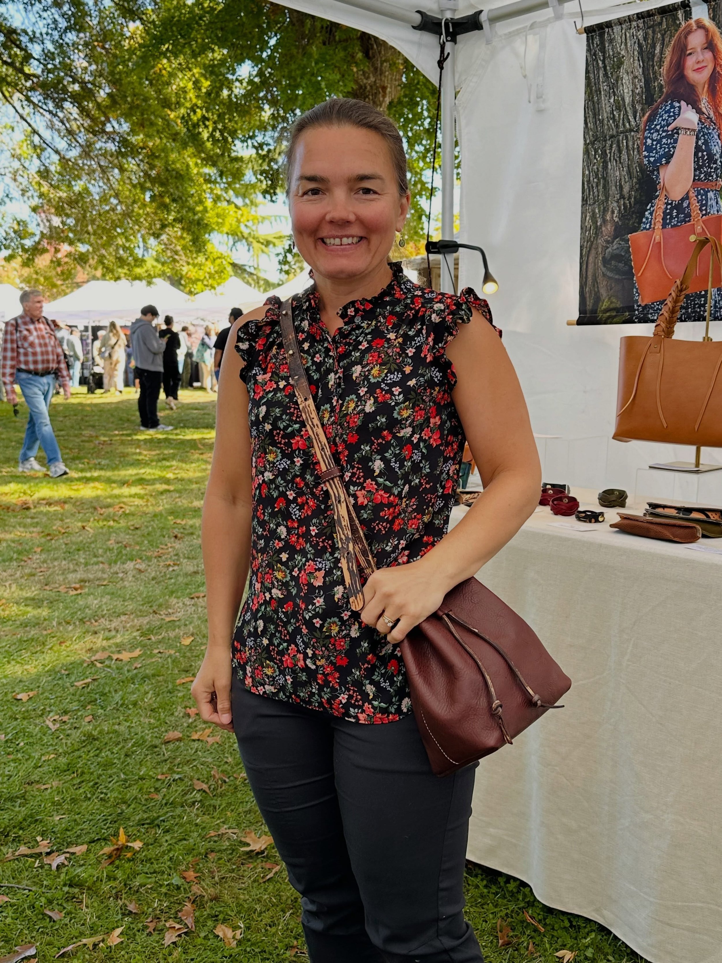 So incredibly grateful for this year&rsquo;s show season and the beautiful connections made.  It is the BEST feeling to share my work and have a few pieces find their way home!  Also to have customers from past years bring their bag or wallet to my b