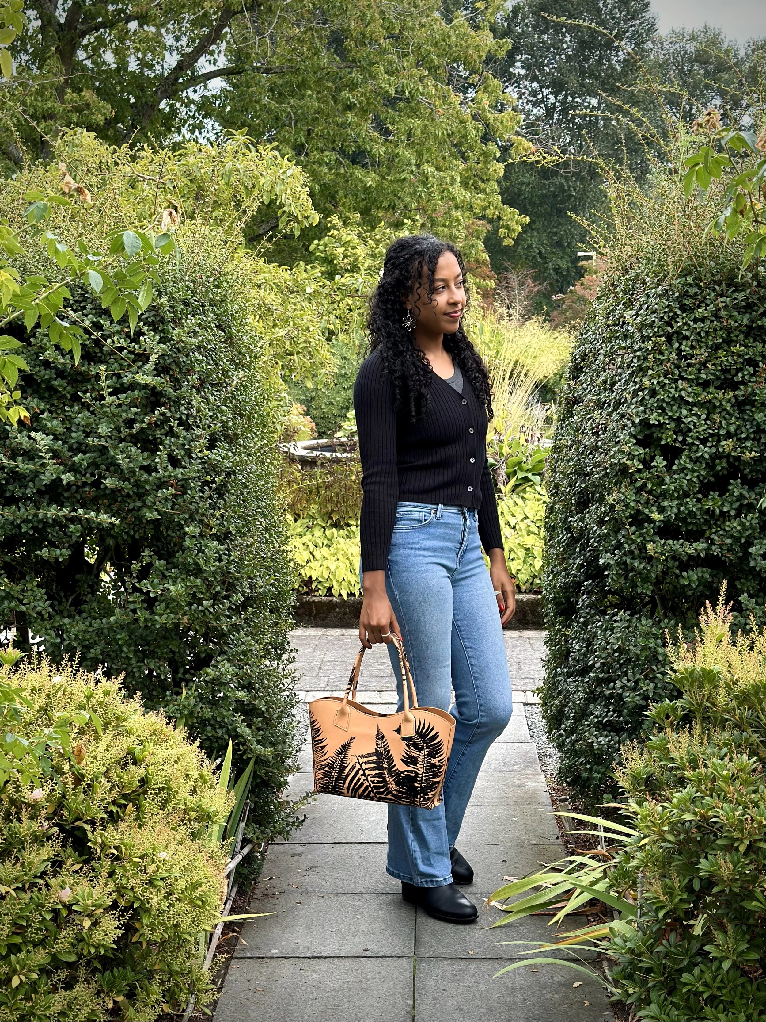 The Wild Fern Bag in Natural