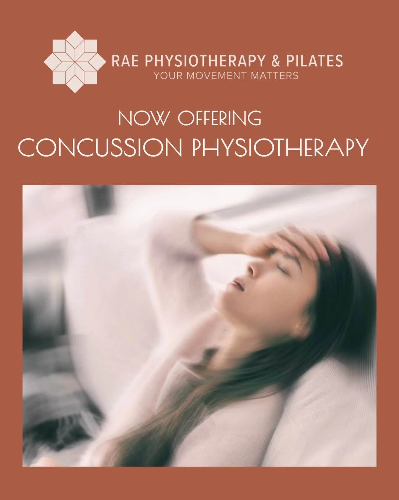 🧠 Now offering concussion care at Rae Physiotherapy!

We&rsquo;re excited to share that Emma is now offering concussion assessment and rehabilitation at the clinic.

Concussions can affect much more than just the head. Symptoms can include headaches