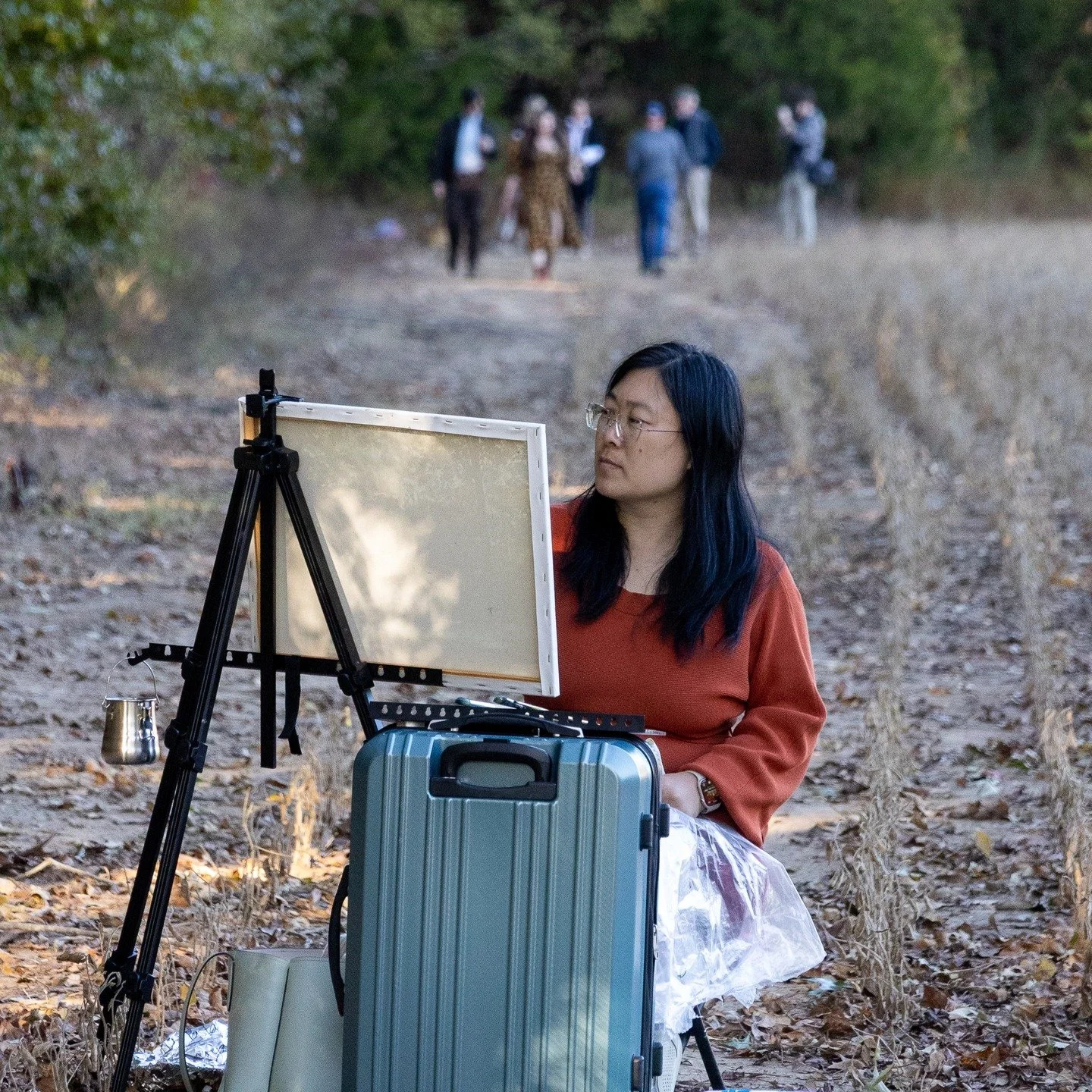 We were honored to have Jingshuo Yang join this year&rsquo;s Greenfield Farm Writers Residency Plein Air Invitational. To see more of Jingshuo&rsquo;s work, jingshuoy.wixsite.com/artist

The Plein Air Invitational was presented by @visitoxfordms, @ya